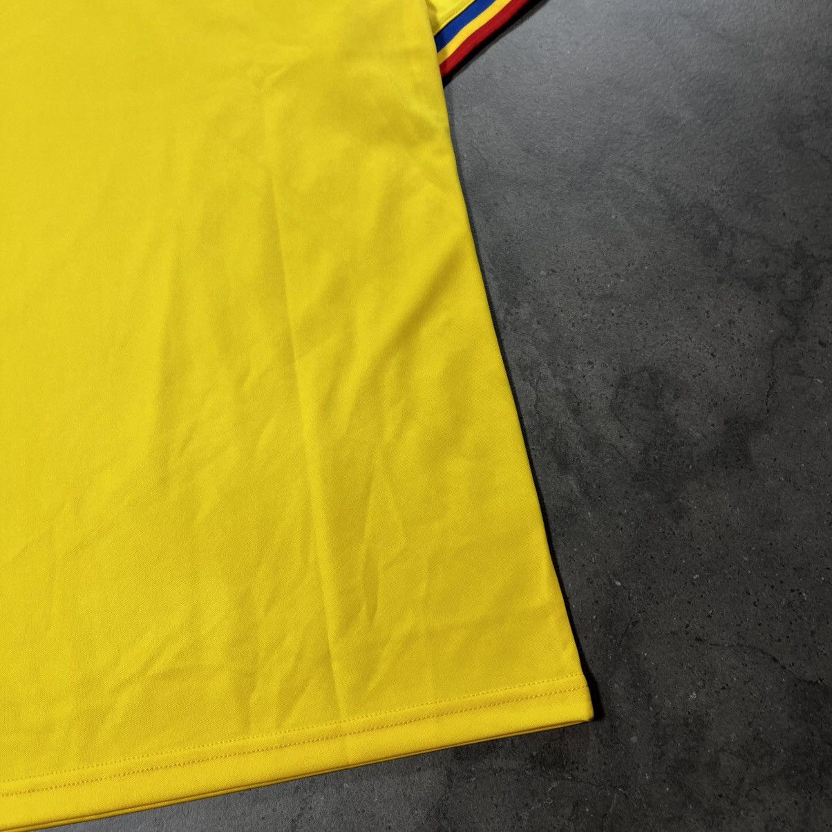 Adidas Vintage 90s Adidas Romania Retro Striped Blokecore Jersey Size US L / EU 52-54 / 3 - 12 Thumbnail