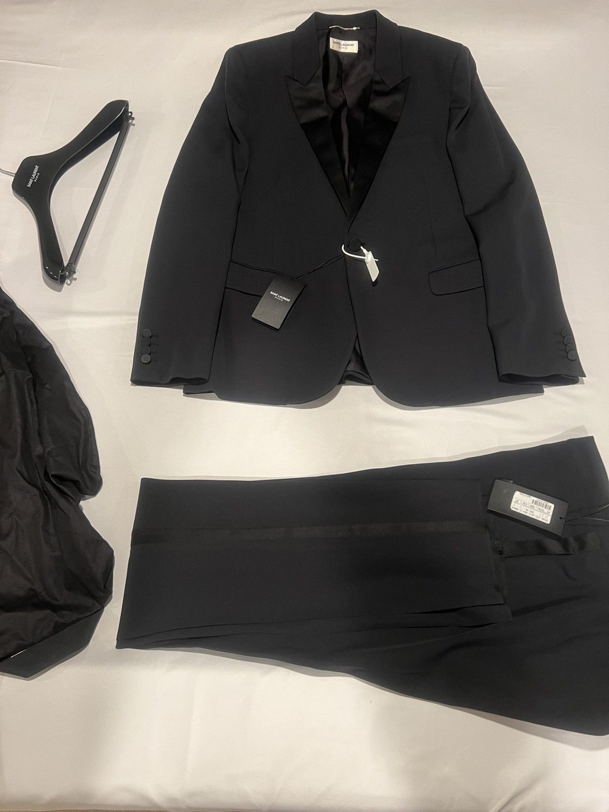 Saint Laurent Paris Saint Laurent Hedi Slimane tuxedo suit. 54/L. $3100 Size 44R - 1 Thumbnail