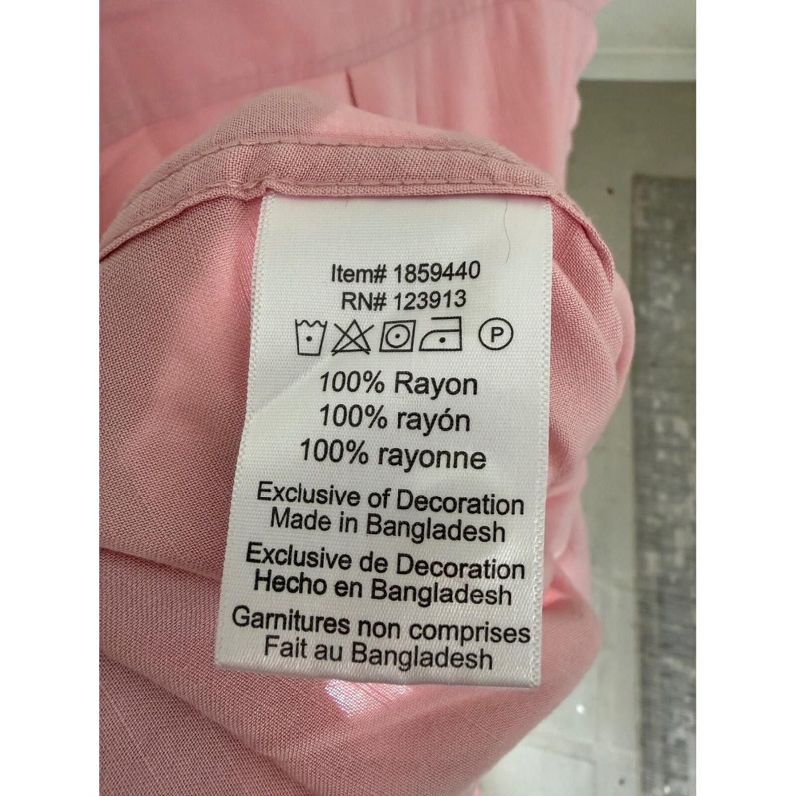 Other Jachs Girlfriend Pink Short Sleeve Button Down Shirt Size L Size L / US 10 / IT 46 - 9 Thumbnail