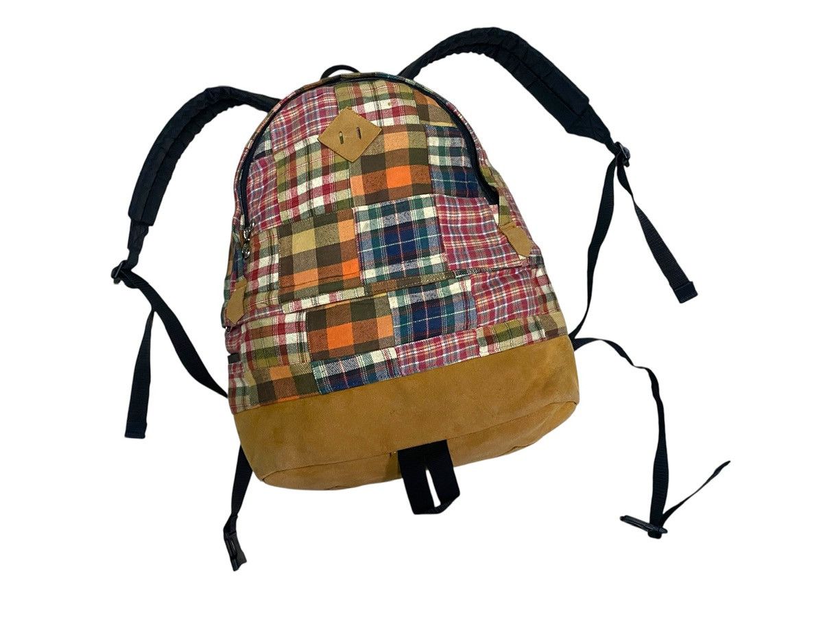 Japanese Brand Houston Co. Japan Patchwork Leather Bagpack Size ONE SIZE - 1 Thumbnail