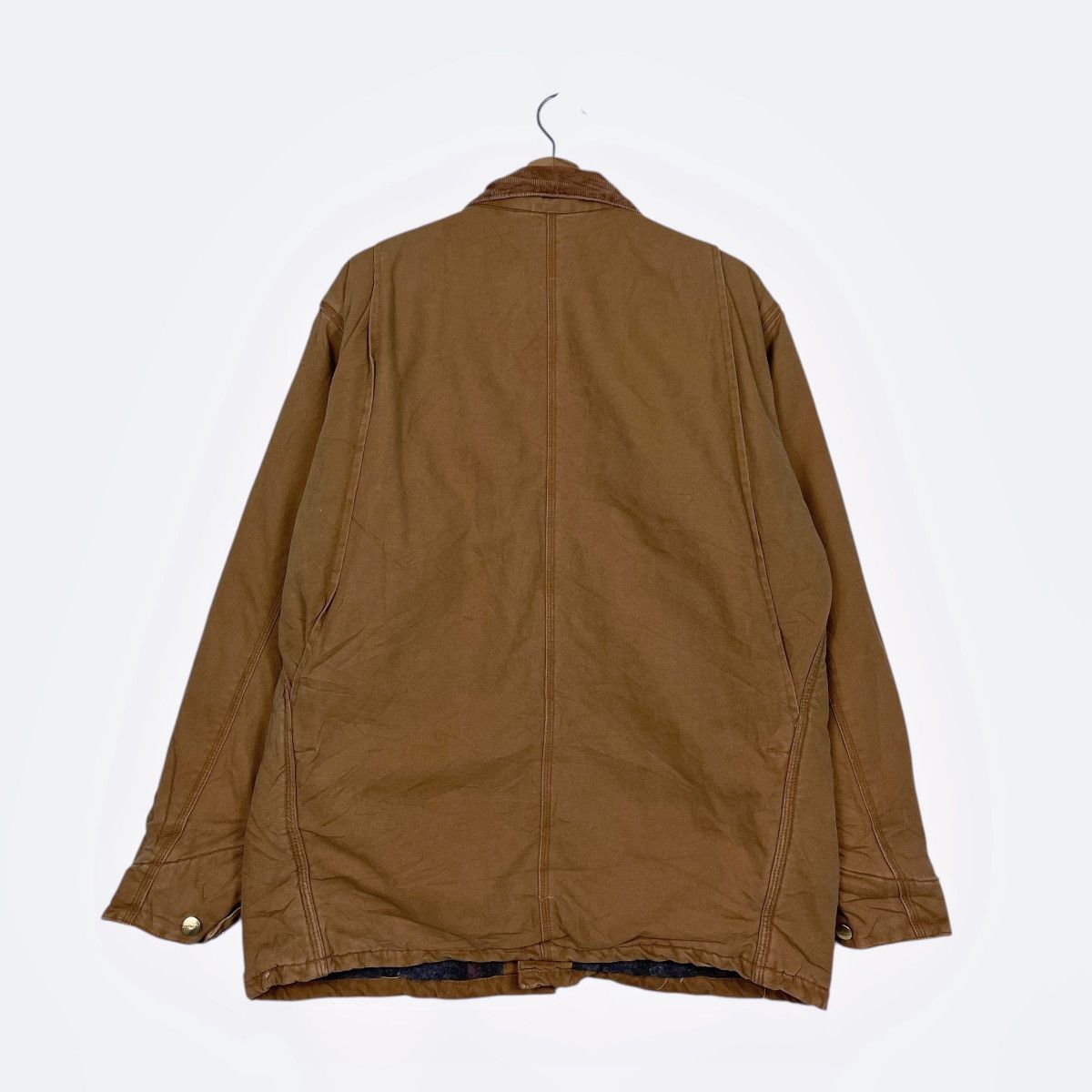 Carhartt Vintage 80s Carhatt Detroit Duck Canvas Workwear Jacket Size US L / EU 52-54 / 3 - 7 Thumbnail