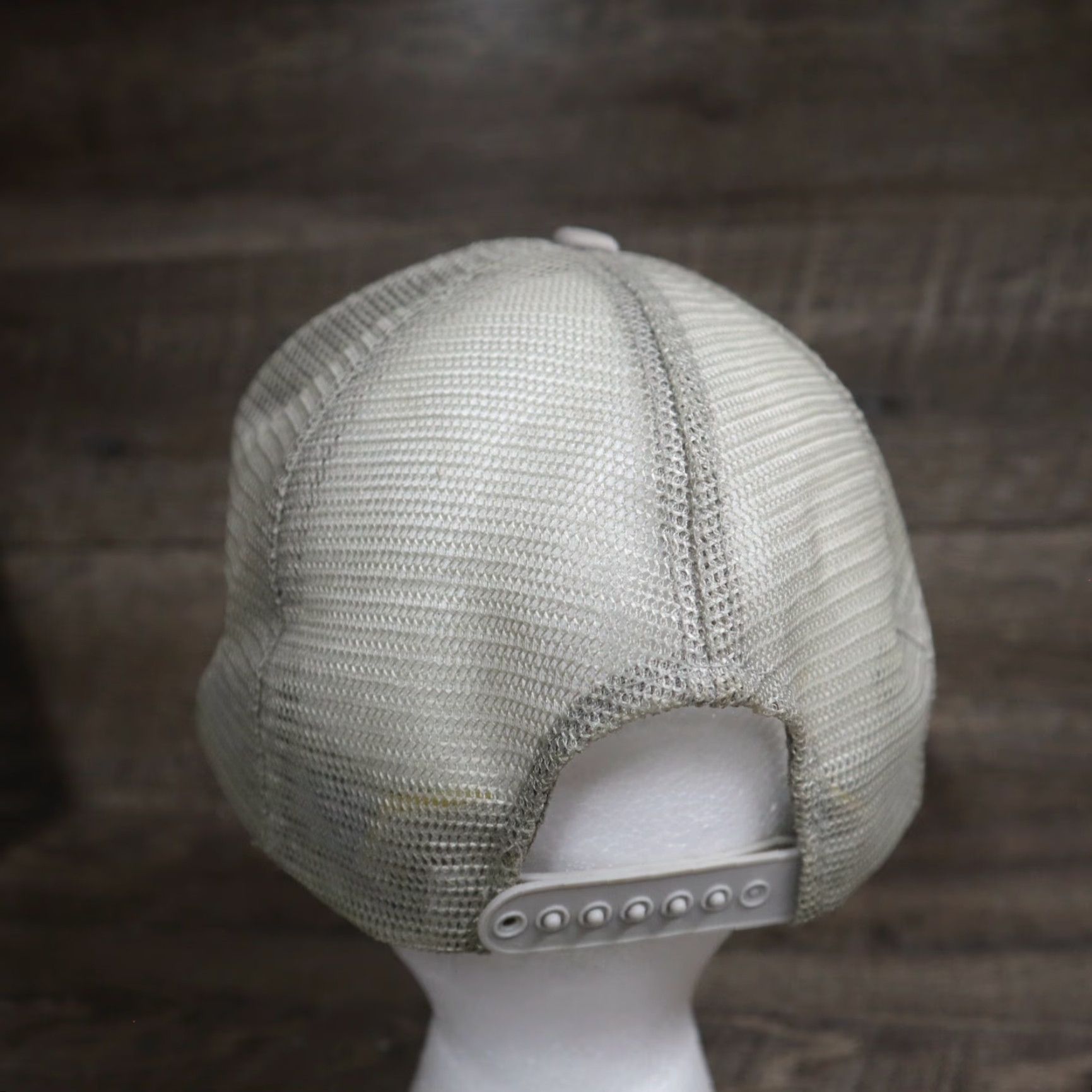 Vintage VINTAGE 3M Baseball Cap Beige Adjustable Adult One Size Men Hat Fiber Optics Style Size ONE SIZE - 4 Thumbnail