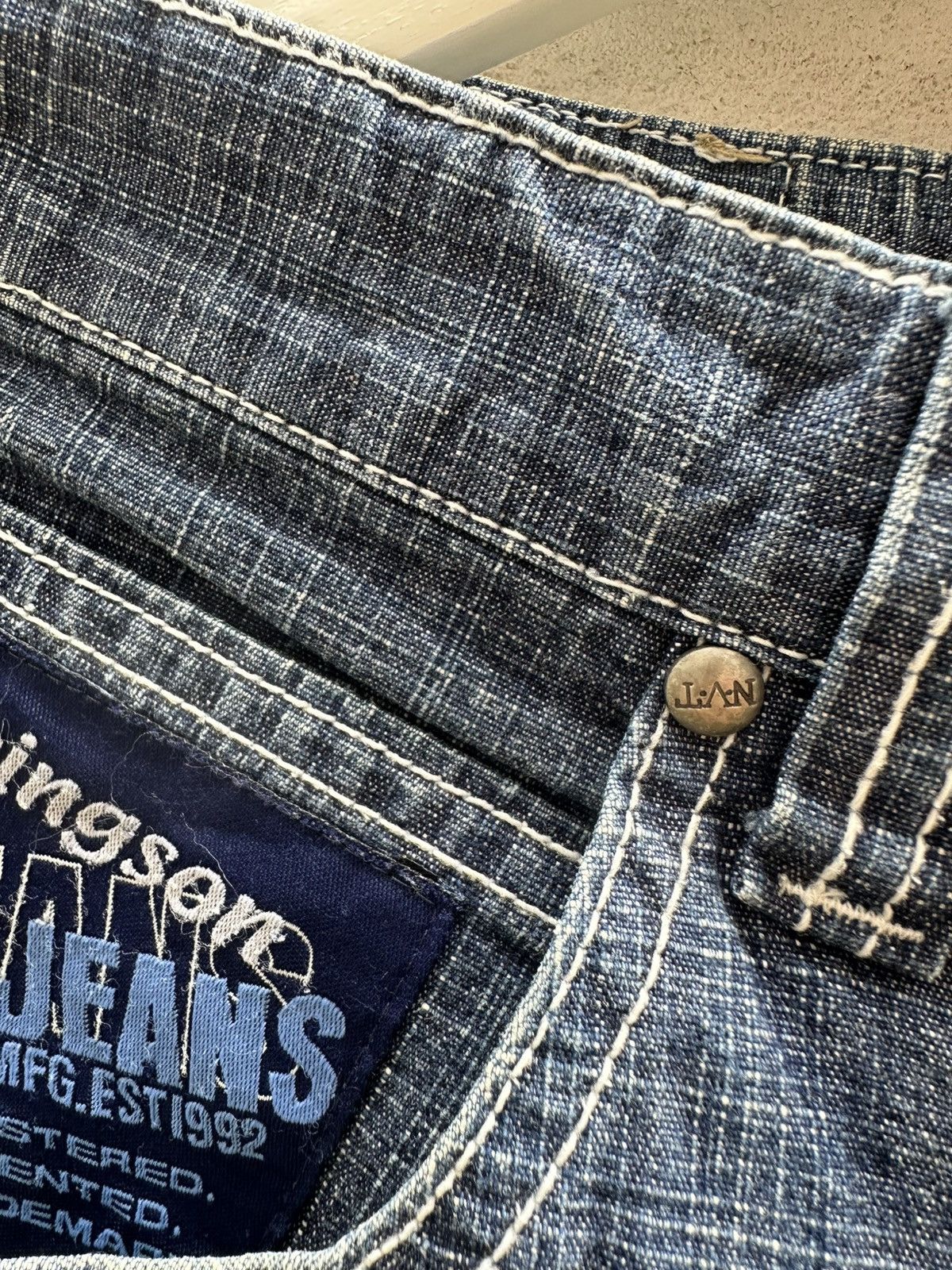 If Six Was Nine × Japanese Brand × Tornado Mart Flare Jeans KINGSON BOSS01 Size US 32 / EU 48 - 9 Thumbnail
