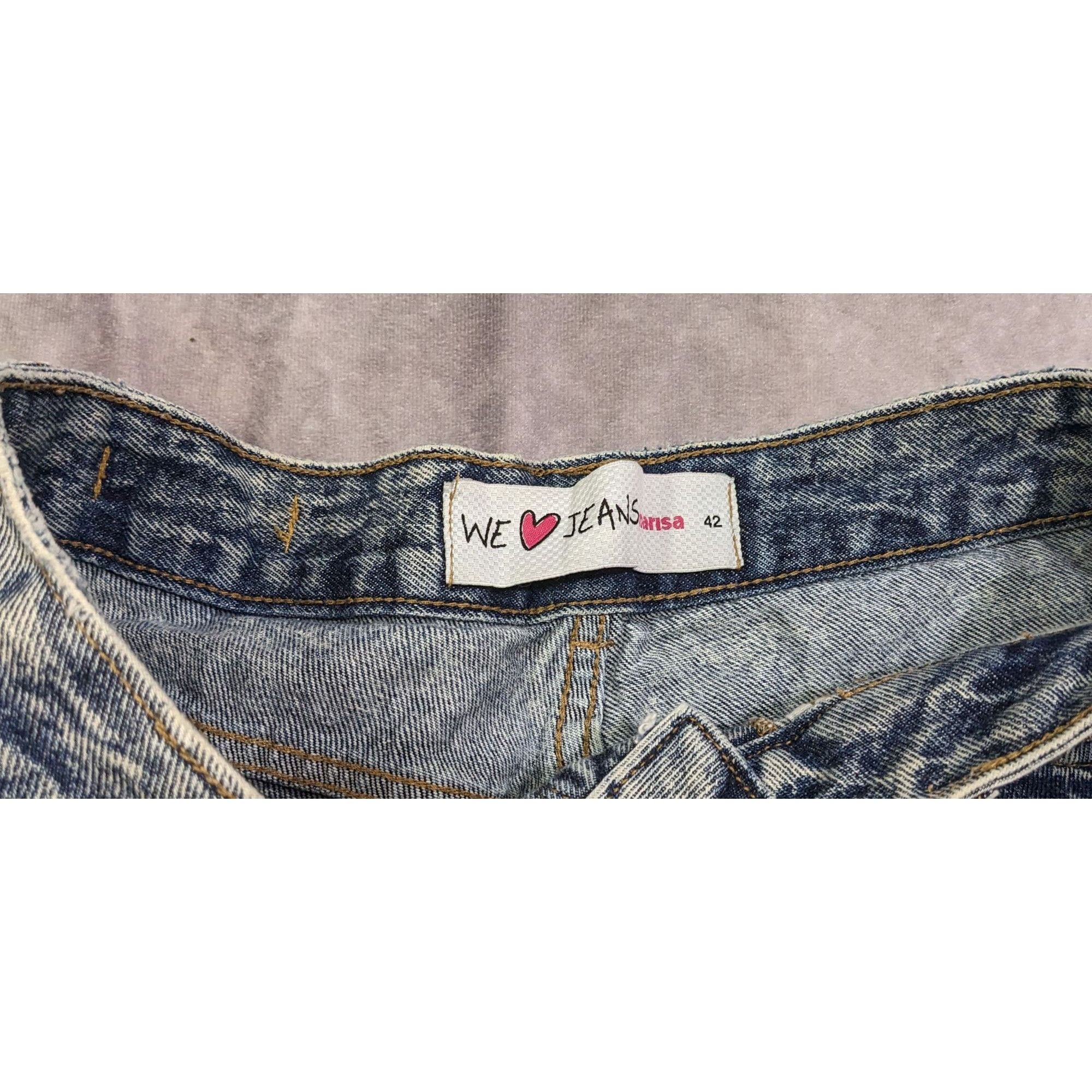 Other Marisa Distressed Cutoff Jean Shorts by We Love Jeans Size 32" / US 10 / IT 46 - 5 Thumbnail