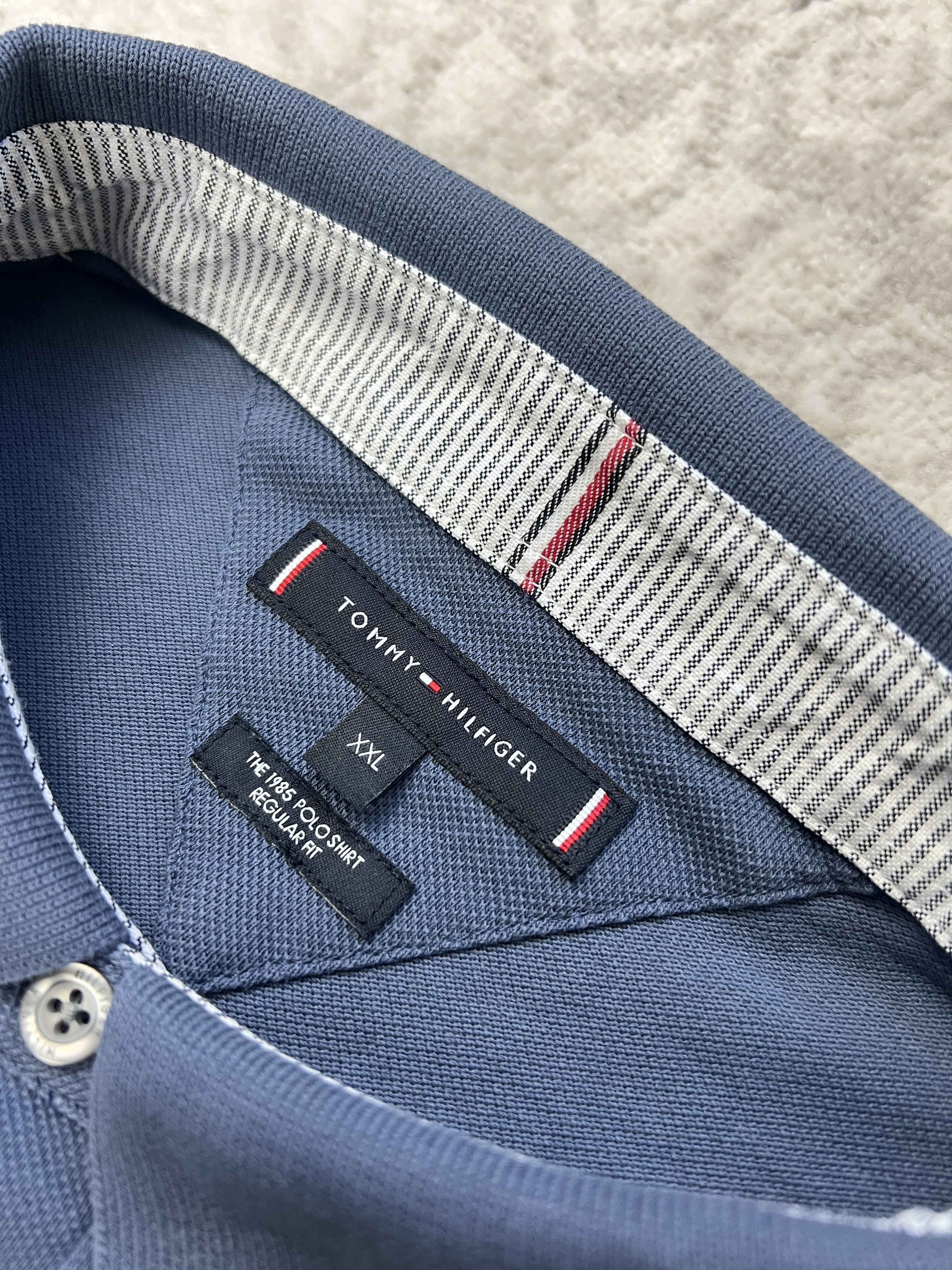 Tommy Hilfiger Tommy Hilfiger 1985 Polo Shirt Regular Fit Blue XL-XXL Size US XXL / EU 58 / 5 - 12 Thumbnail