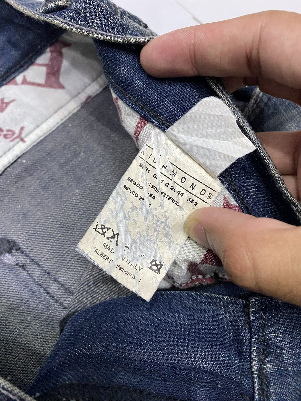 Richmond Denim 🔥RICHMOND DENIM DISTRESSED JEANS Size US 30 / EU 46 - 8 Thumbnail