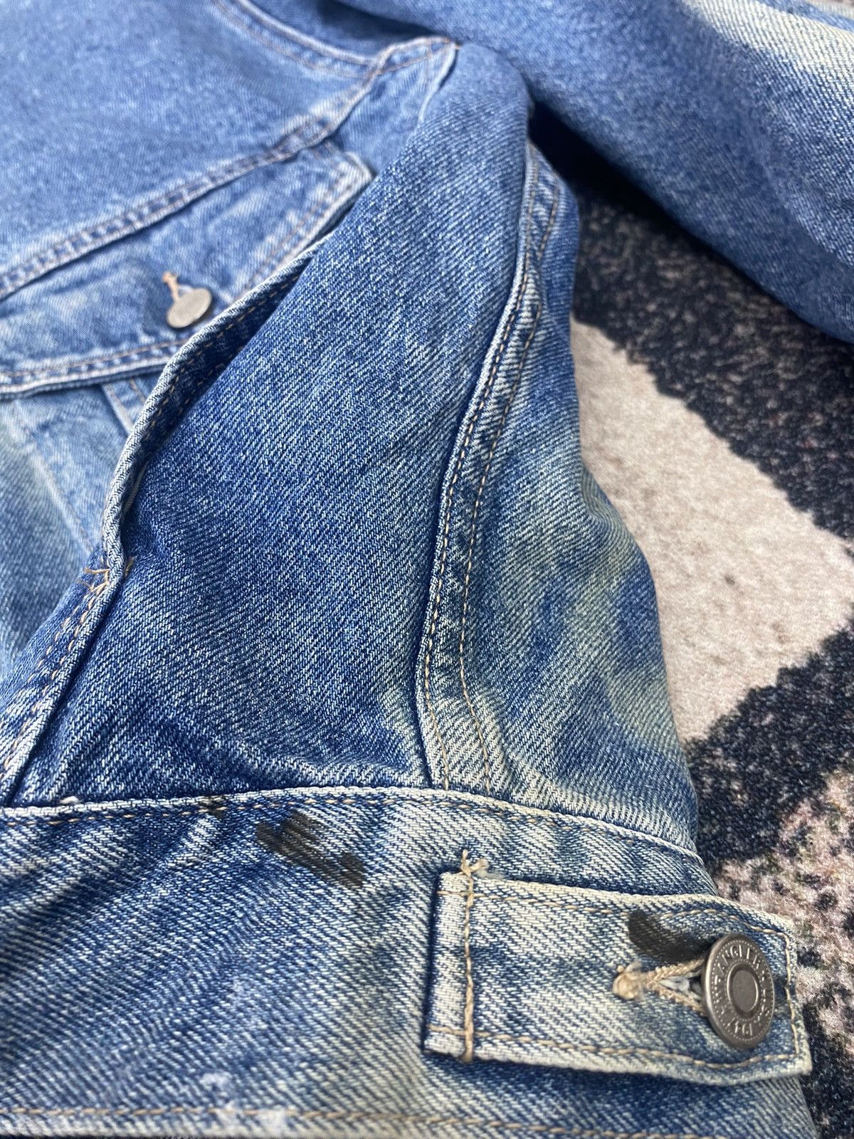 Wrangler Vtg Wrangler Spirit Of America Sun Faded Colour Denim Jacket Size US M / EU 48-50 / 2 - 7 Thumbnail