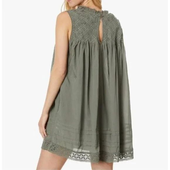 Free People Free People Shea Solid Mini Dress Size S / US 4 / IT 40 - 6 Thumbnail