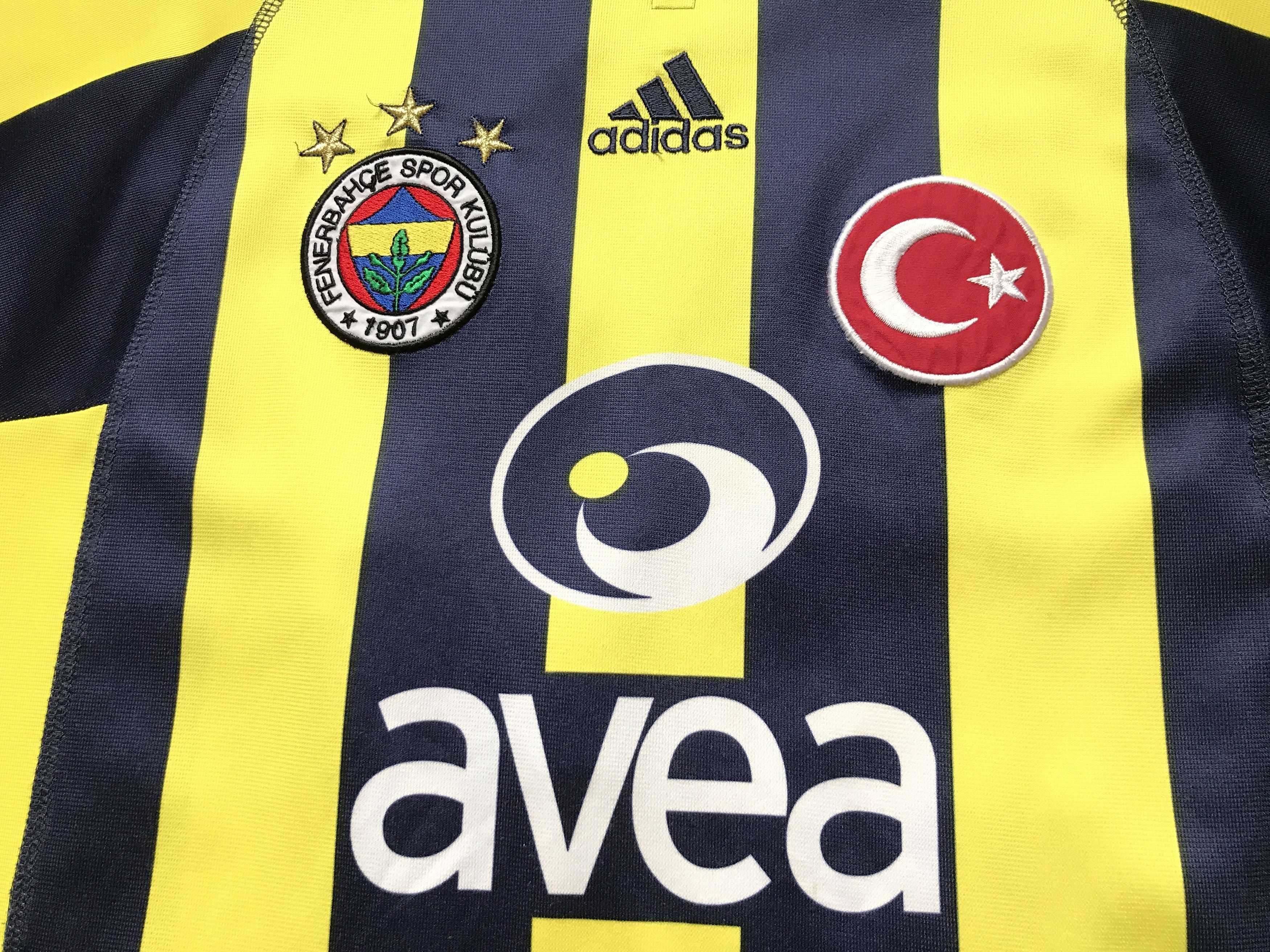Adidas × Vintage Vintage Adidas Fenerbahce Home Shirt #34 Özcan Size US S / EU 44-46 / 1 - 4 Thumbnail