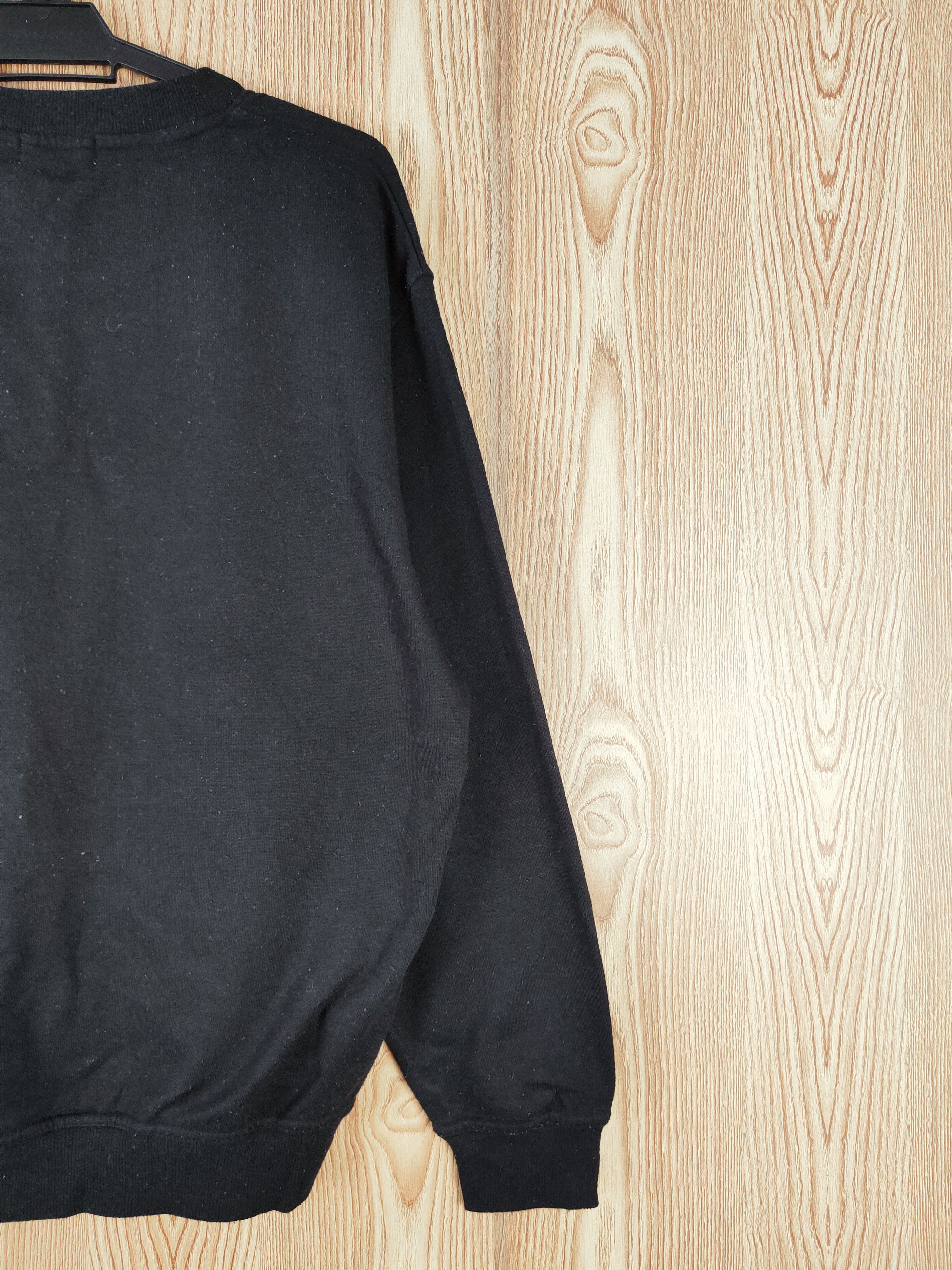 Fila × Japanese Brand × Vintage VINTAGE 💥 Fila Black Sweatshirts (SIMPLE PLAIN SWEATSHIRT) Size US L / EU 52-54 / 3 - 11 Thumbnail