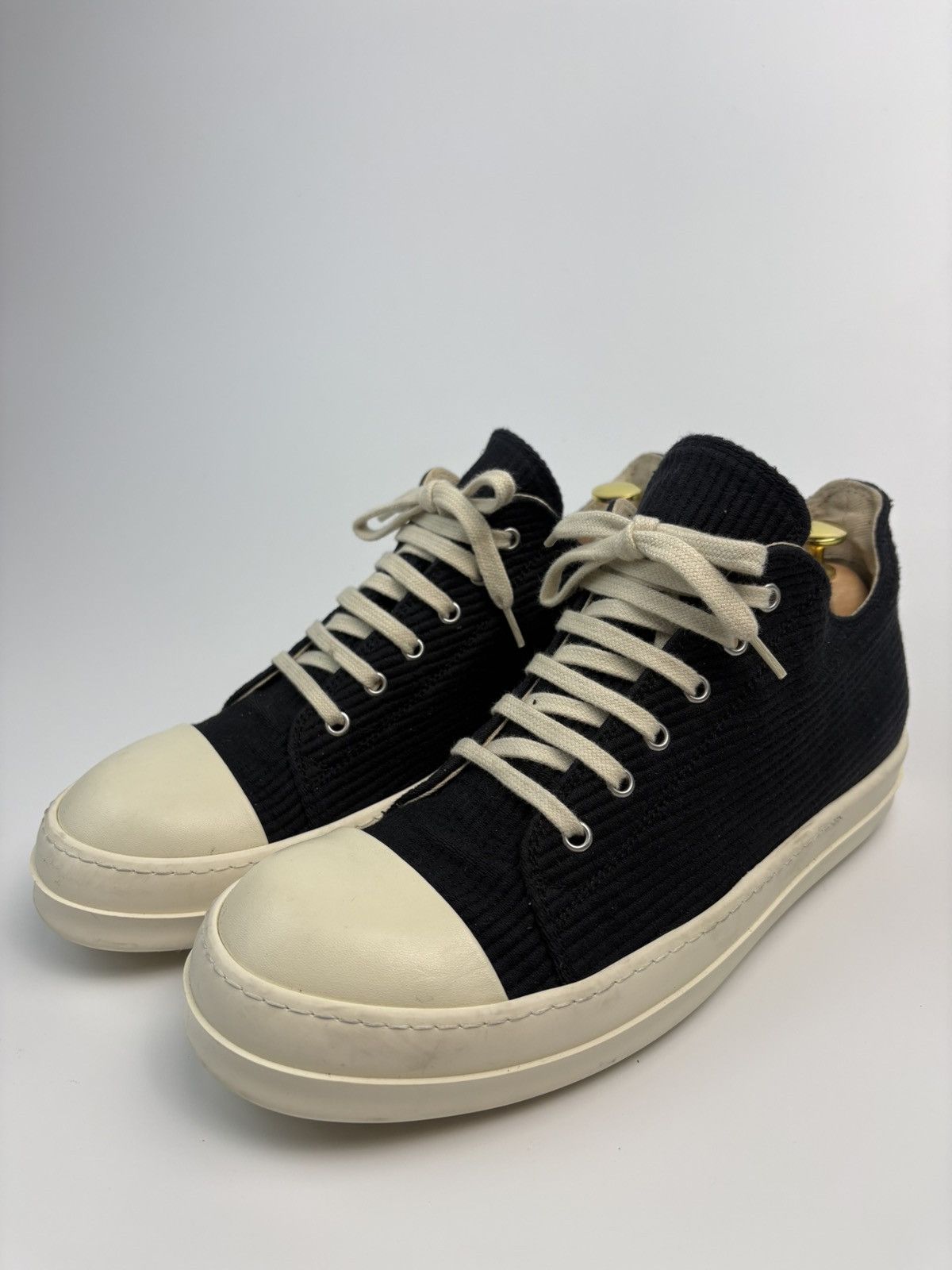 Rick Owens Corduroy Ramones Size US 9 / EU 42 - 4 Thumbnail