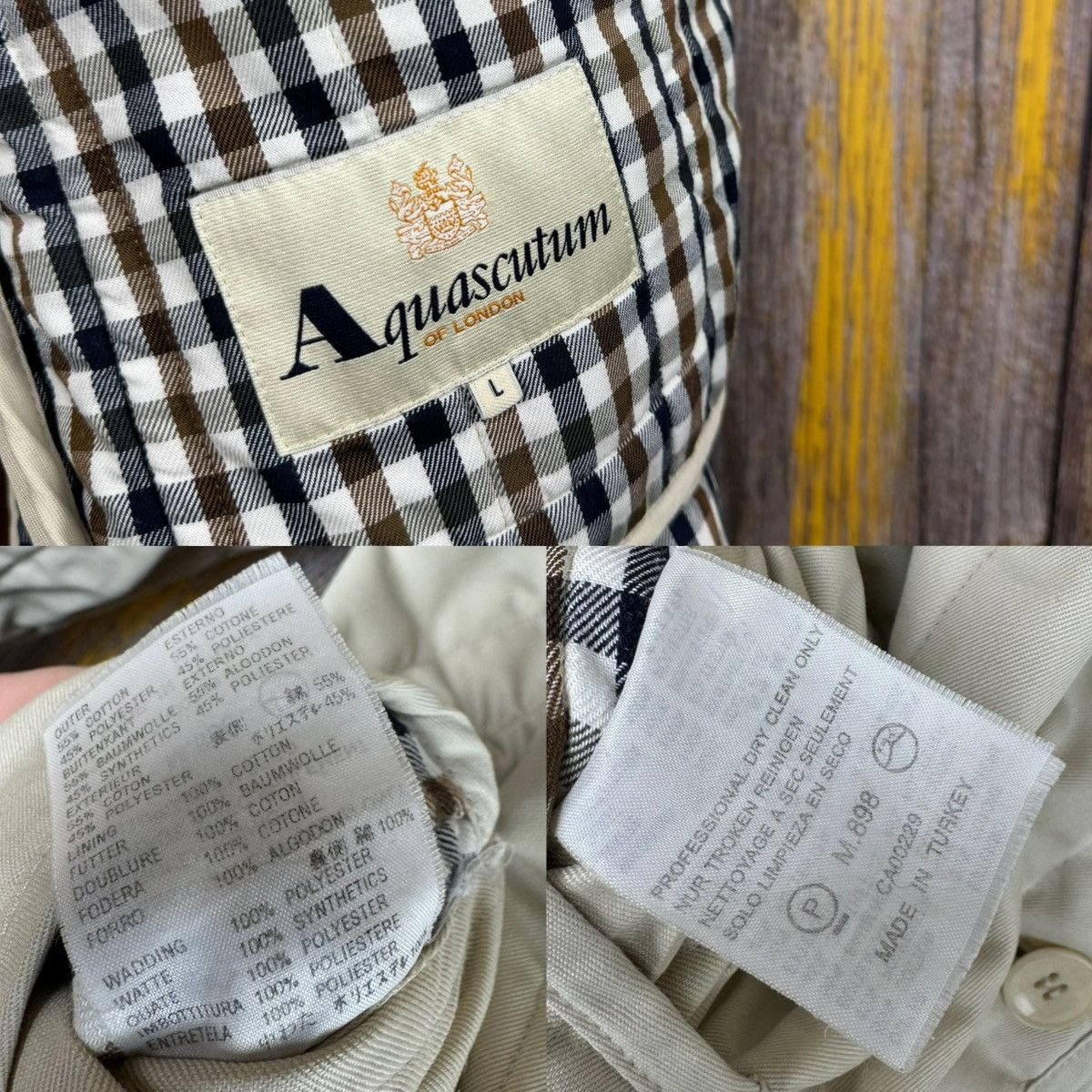 Aquascutum Women's quilted jacket Aquascutum England Vintage Size L Size L / US 10 / IT 46 - 3 Thumbnail