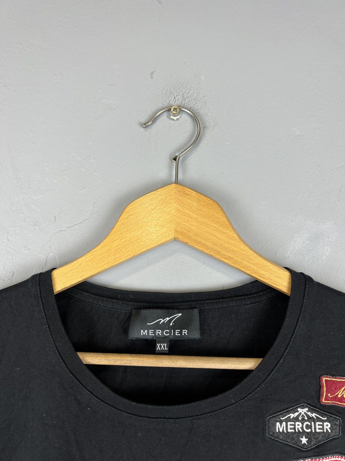 Baume & Mercier Mercier black multi logo PSG tee Size US XL / EU 56 / 4 - 2 Thumbnail