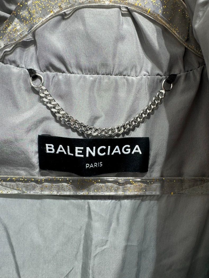 Balenciaga Balenciaga Mist Gray Letter Logo + Down Jacket Size US S / EU 44-46 / 1 - 5 Thumbnail
