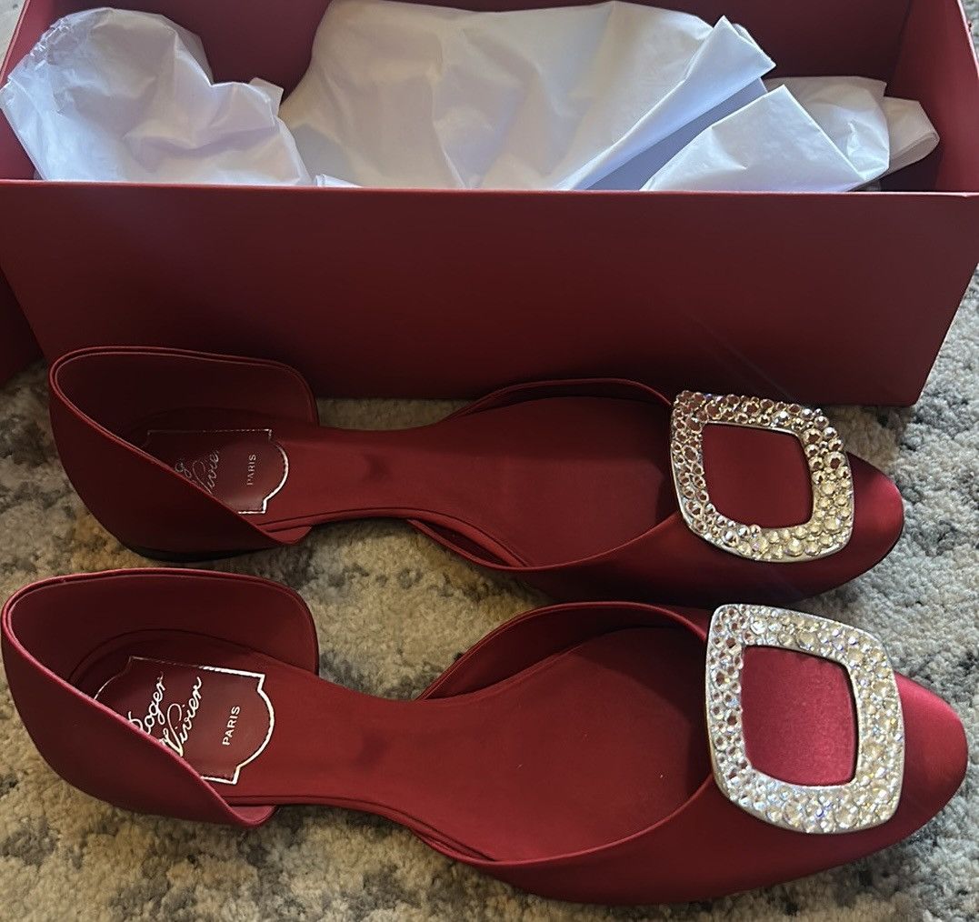 Roger Vivier Roger Vivier Ballernie Chips Buckle Loafer size 39.5 Size US 9.5 / IT 39.5 - 9 Thumbnail