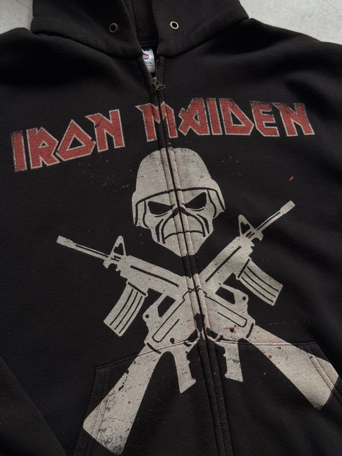 Iron Maiden Iron Maiden zip hoodie War big logo Size US S / EU 44-46 / 1 - 7 Thumbnail