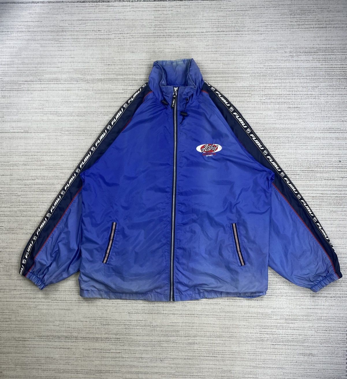 Fubu Vintage Fubu Sports Series Big Logo Zipper Jacket Size US XL / EU 56 / 4 - 3 Thumbnail