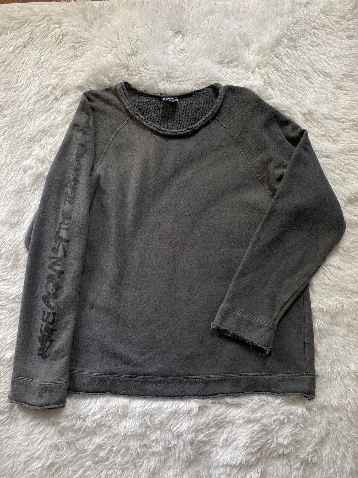 Japanese Brand PPFM Rage Againts Terrorist Sweatshirt Size US M / EU 48-50 / 2 - 1 Thumbnail