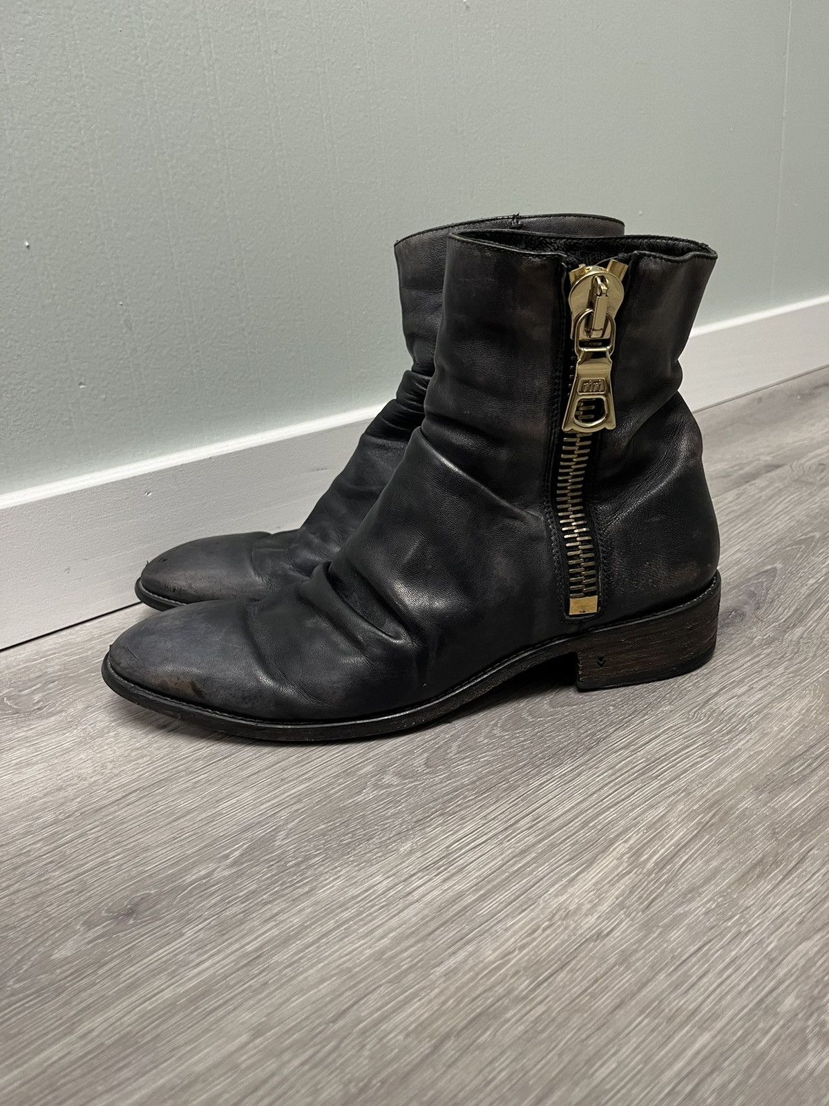 John Varvatos Richards wide zip Sharpei boot. 9.5 Size US 9.5 / EU 42-43 - 12 Thumbnail