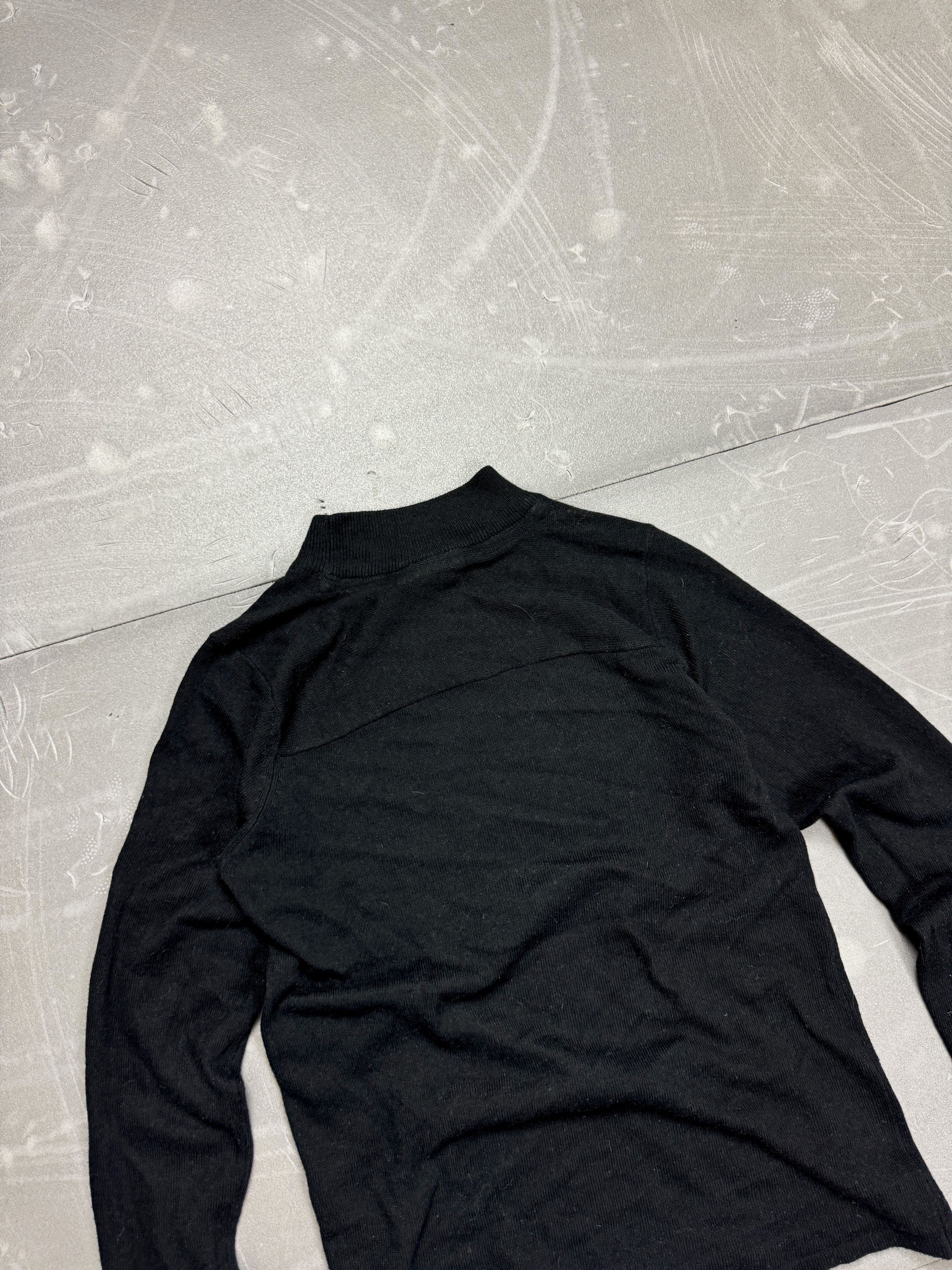 Vintage .Object black sweater turtleneck retro coquette aesthetic Size XS / US 0-2 / IT 36-38 - 8 Thumbnail