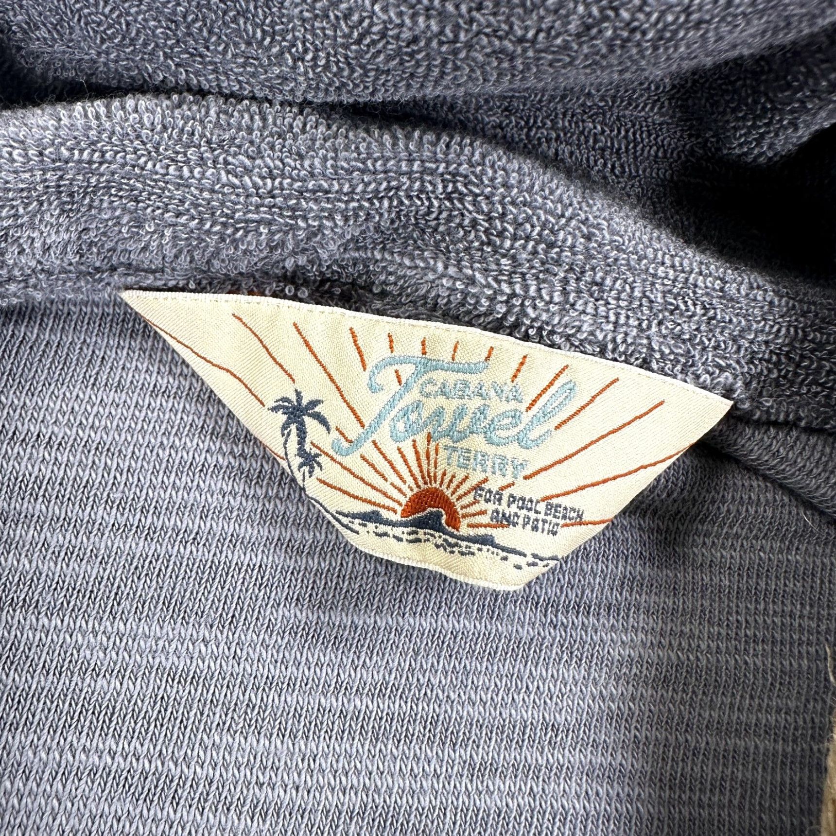 Faherty Faherty Cabana Towel Terry Shirt Mens Small Gray Short Sleeve Button-Up Collared Casual Beach Vacation Vintage No (omit if needed) Size US S / EU 44-46 / 1 - 3 Thumbnail