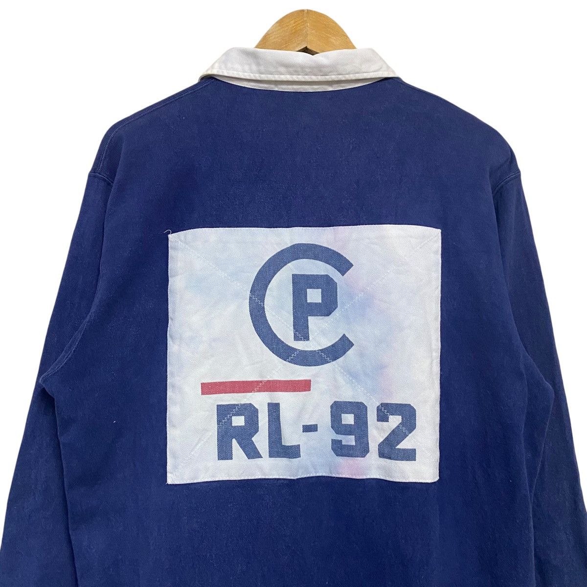 Polo Ralph Lauren Vintage 90s Polo Ralph Lauren CP RL-92 Rugby Shirt Size US L / EU 52-54 / 3 - 7 Thumbnail