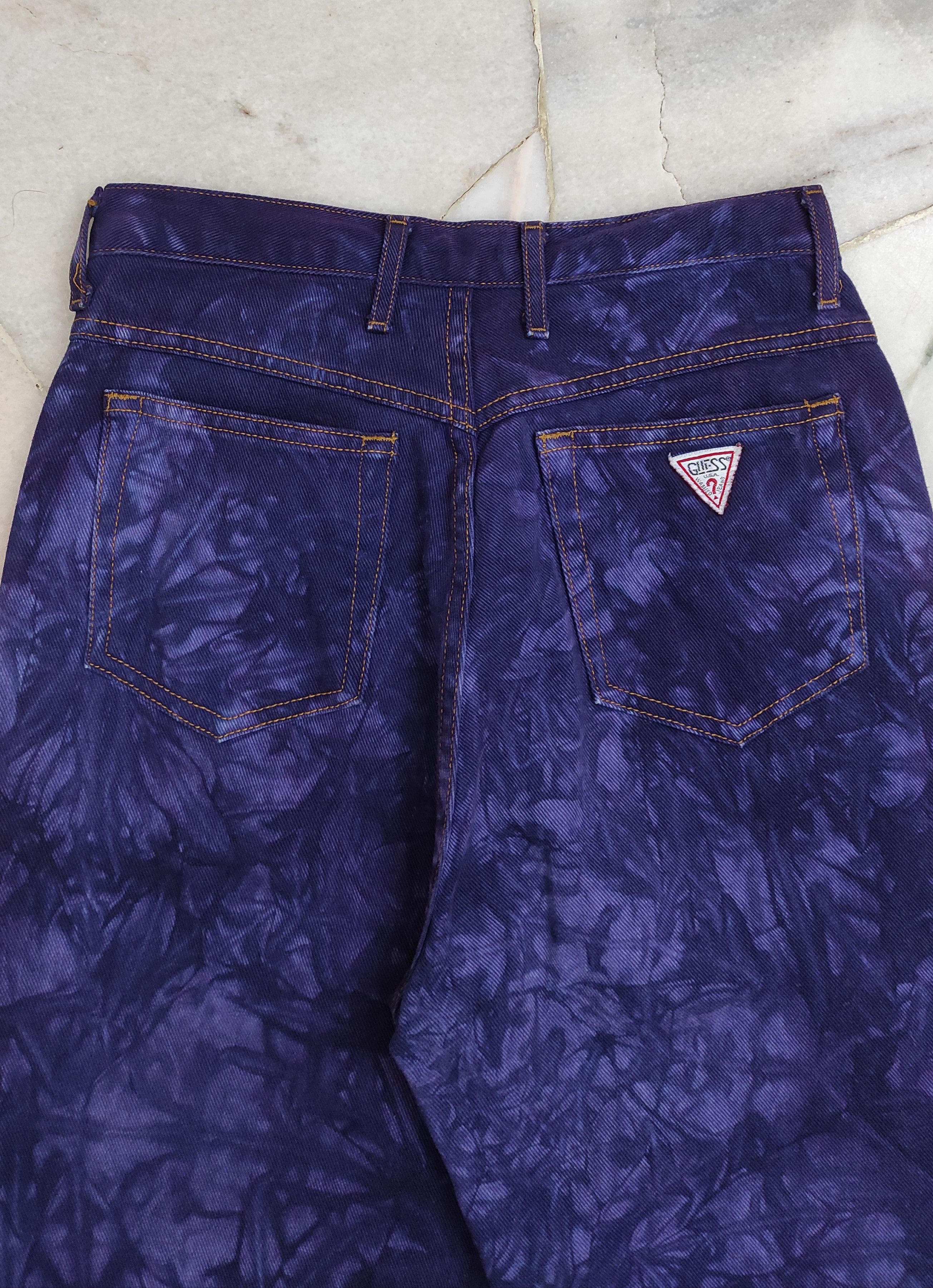Georges Marciano 90's GUESS BY GEORGES MARCIANO Unique Art Boy friend Jeans Size 27" / US 4 / IT 40 - 11 Thumbnail