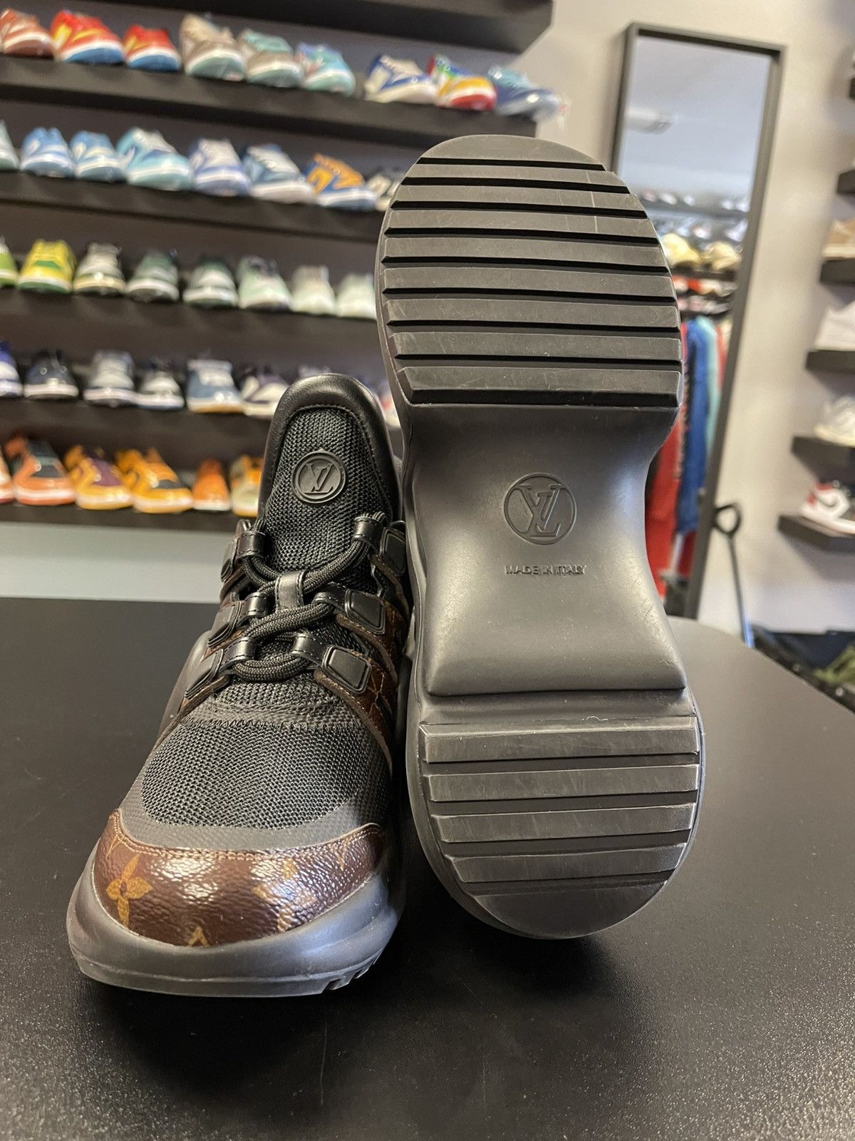 Louis Vuitton Size 7US/37LV - Louis Vuitton LV Archlight Brown/Black Size US 7 / IT 37 - 8 Thumbnail