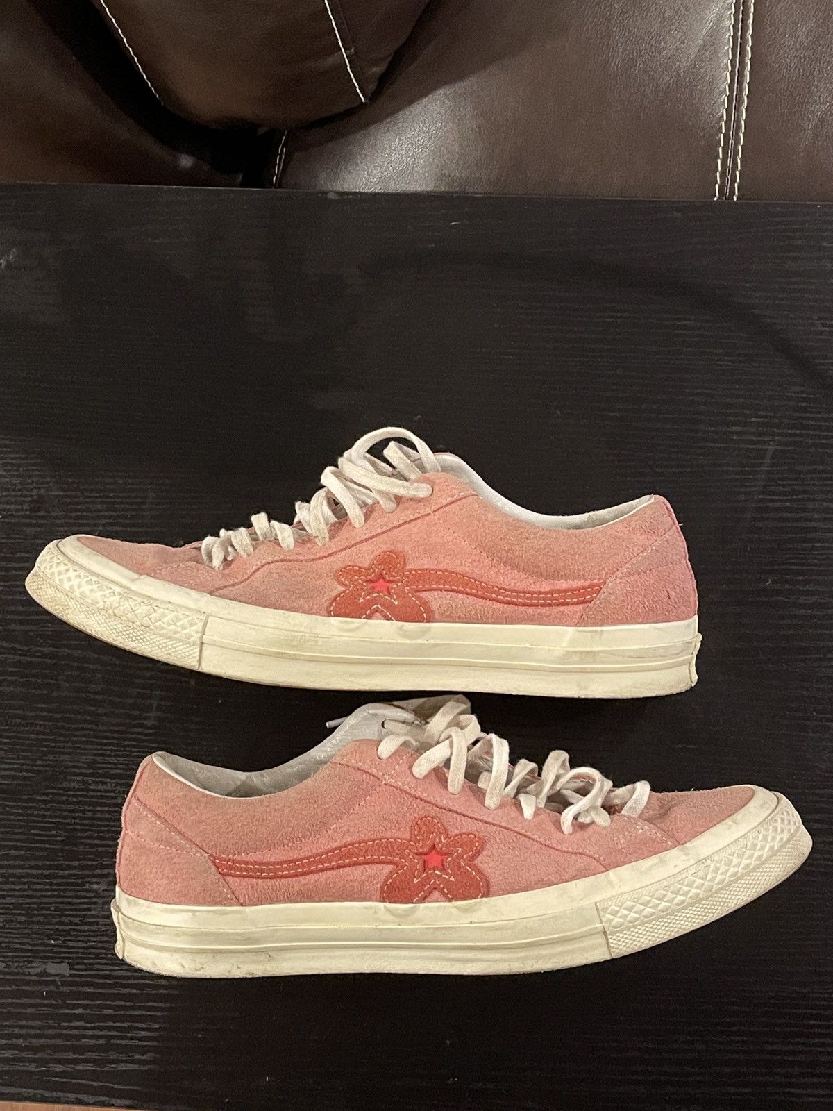 Converse One selling Star OX Tyler The Creator Golf Le Fleur Sneakers Geranium Pink