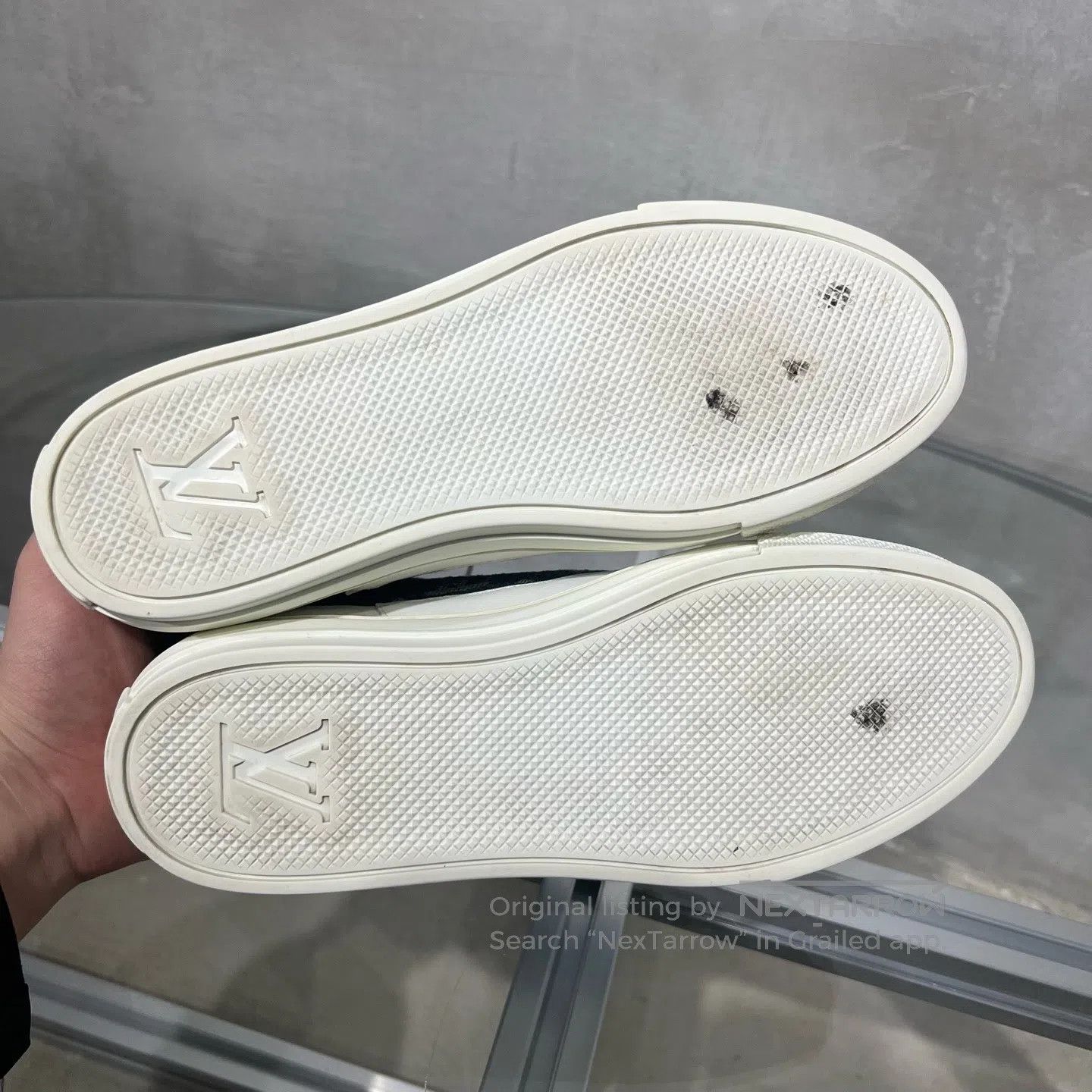 Louis Vuitton Louis Vuitton Cowboy board shoes White Blue Size US 5.5 / IT 35.5 - 7 Thumbnail