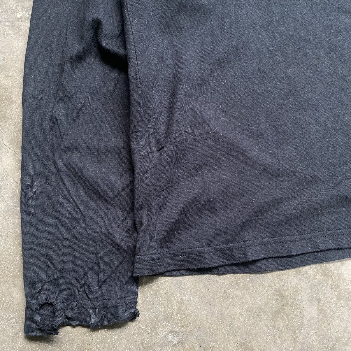 Japanese Brand 2000s Semantic Design Vkei Style Texture Ls T-Shirt Size US M / EU 48-50 / 2 - 6 Thumbnail
