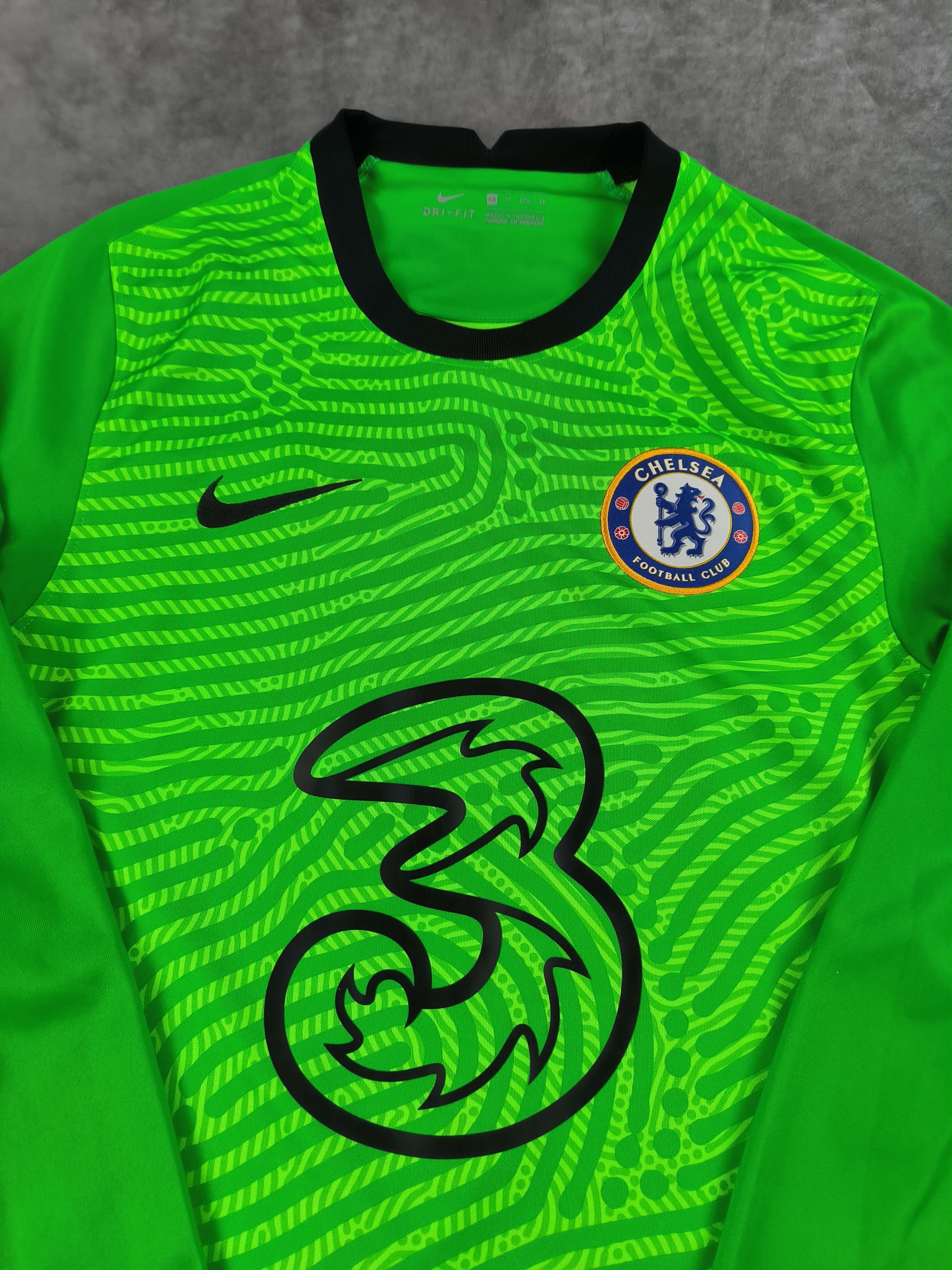 Nike Chelsea 2020-21 Nike goalkeeper football jersey size XS Size US XS / EU 42 / 0 - 3 Thumbnail