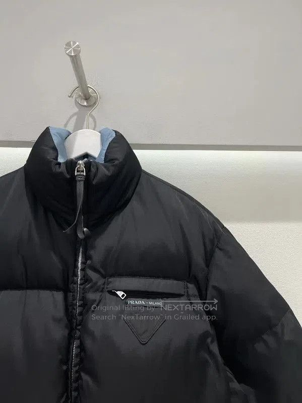 Prada Prada Classic Black Long Puffer Jacket. Size US M / EU 48-50 / 2 - 5 Thumbnail