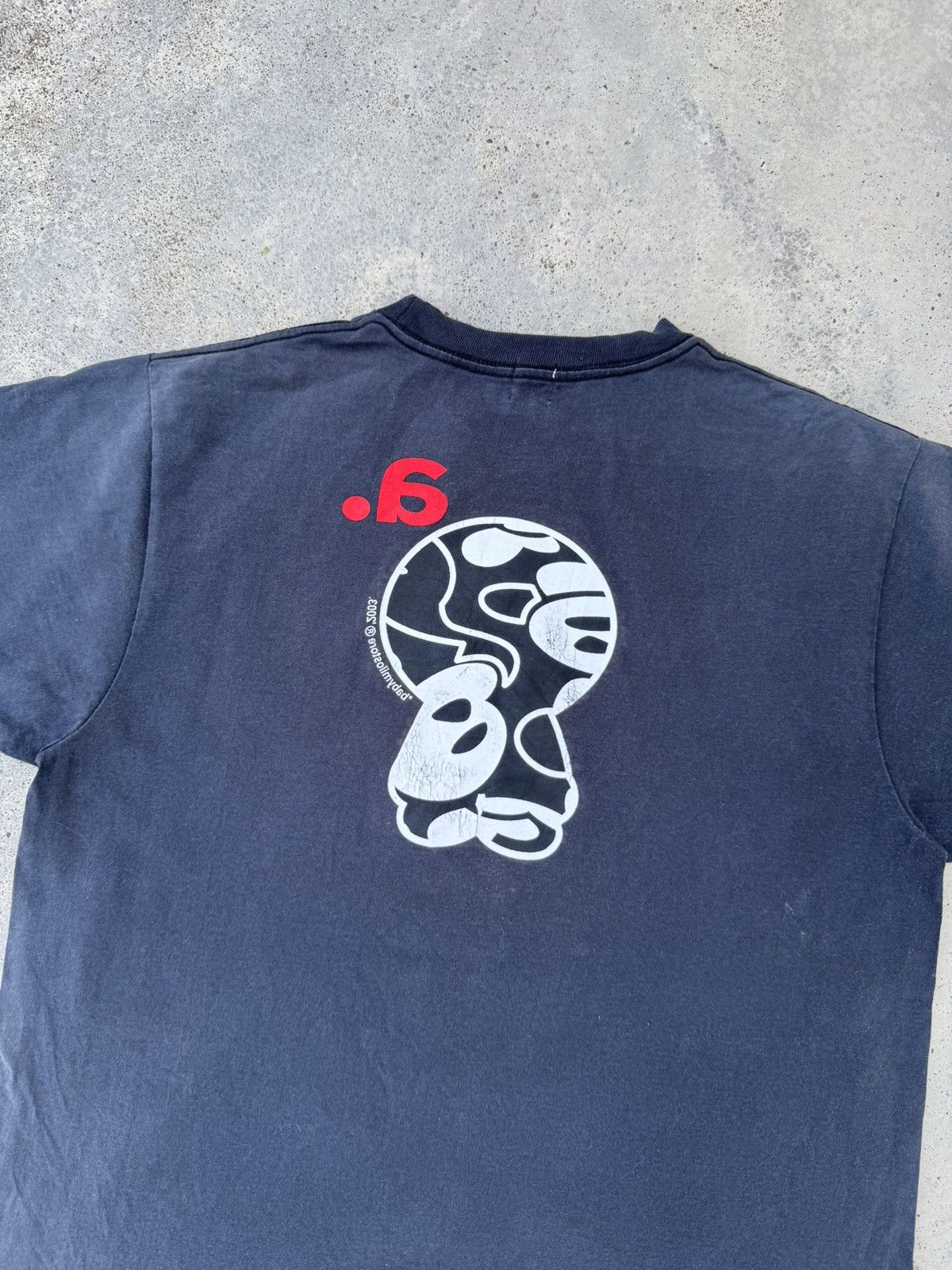 Bape Sun Faded Vintage 2002 Bape Baby Milo Mirror Prints Size US L / EU 52-54 / 3 - 9 Thumbnail
