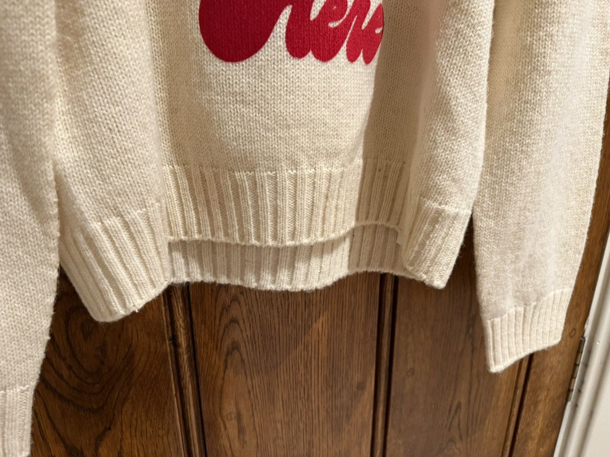 Celine SS20 Celine Hedi David Kramer irony sweater cashmere XL logo Size US XL / EU 56 / 4 - 13 Thumbnail