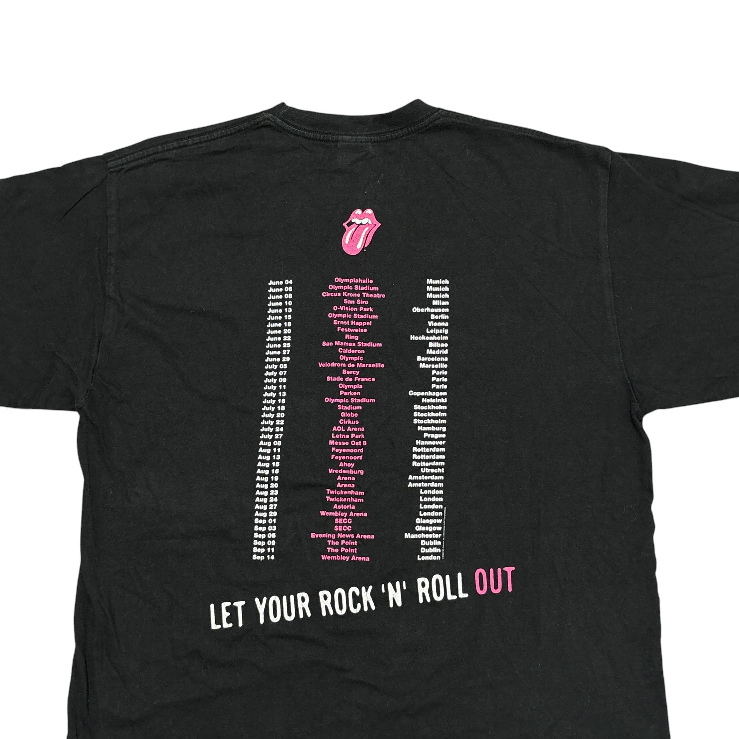 Band Tees Vintage Rolling Stones Shirt 2002 Tour Concert Rock Band Tee Size US L / EU 52-54 / 3 - 11 Thumbnail
