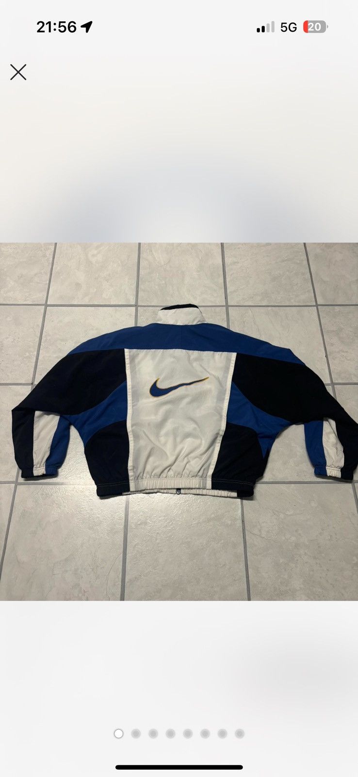 Nike Mens nike color block full zip windbreaker Size US XXS / EU 40 - 2 Thumbnail
