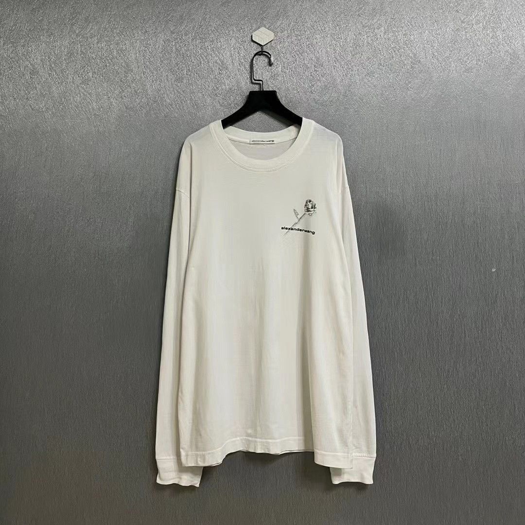 Alexander Wang Alexander Wang Rose Oversized Sweatshirt Size M / US 6-8 / IT 42-44 - 1 Thumbnail