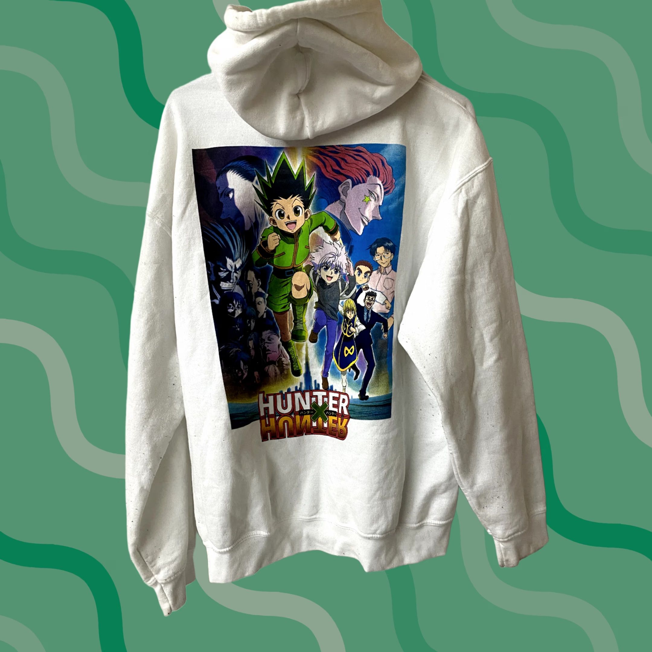 Hunter Hunter X Hunter Hoodie Sweatshirt L Men Multicolor Hoodie Pullover GT-0 Size US L / EU 52-54 / 3 - 1 Thumbnail