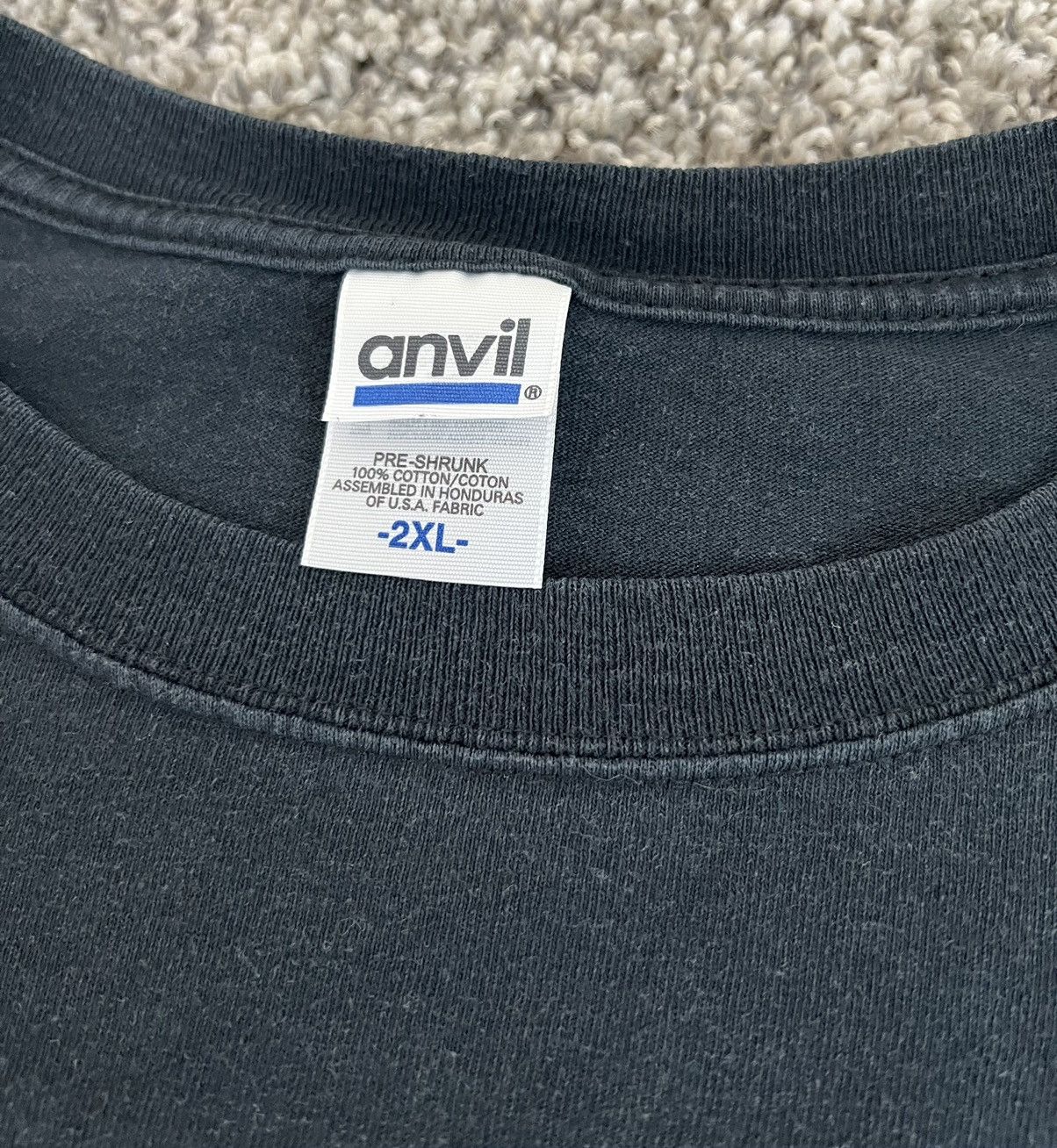Anvil Vintage Anvil Tag Basketball Funny T Shirt Size 2XL Size US XXL / EU 58 / 5 - 2 Thumbnail