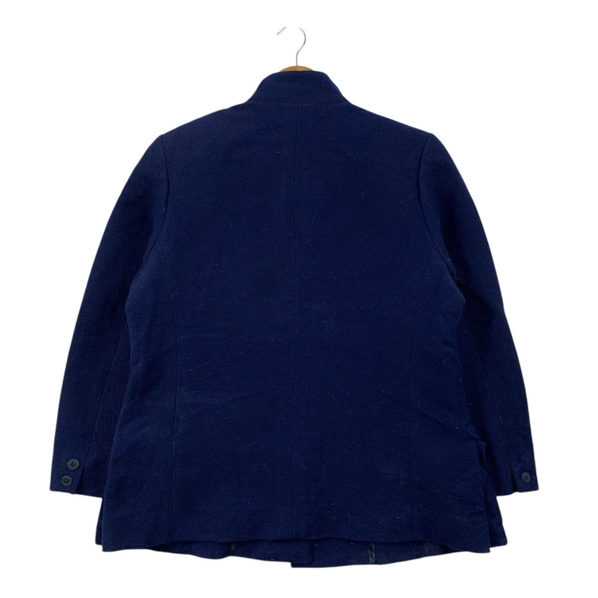 Hermes Distressed Vintage 80s HERMES PARIS France Multi PocketsCoat Size M / US 6-8 / IT 42-44 - 2 Thumbnail