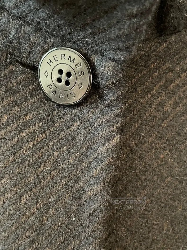Hermes Hermes Wool Coat Jacket Size XS / US 0-2 / IT 36-38 - 2 Thumbnail