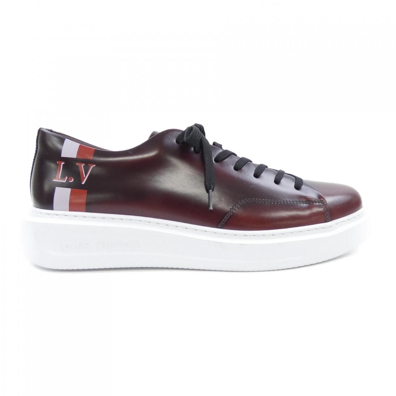 Louis Vuitton Louis Vuitton Louis Vuitton Beverly Hills Line Sneakers Leather Shoes DUTY FREE for USA Size ONE SIZE - 1 Thumbnail