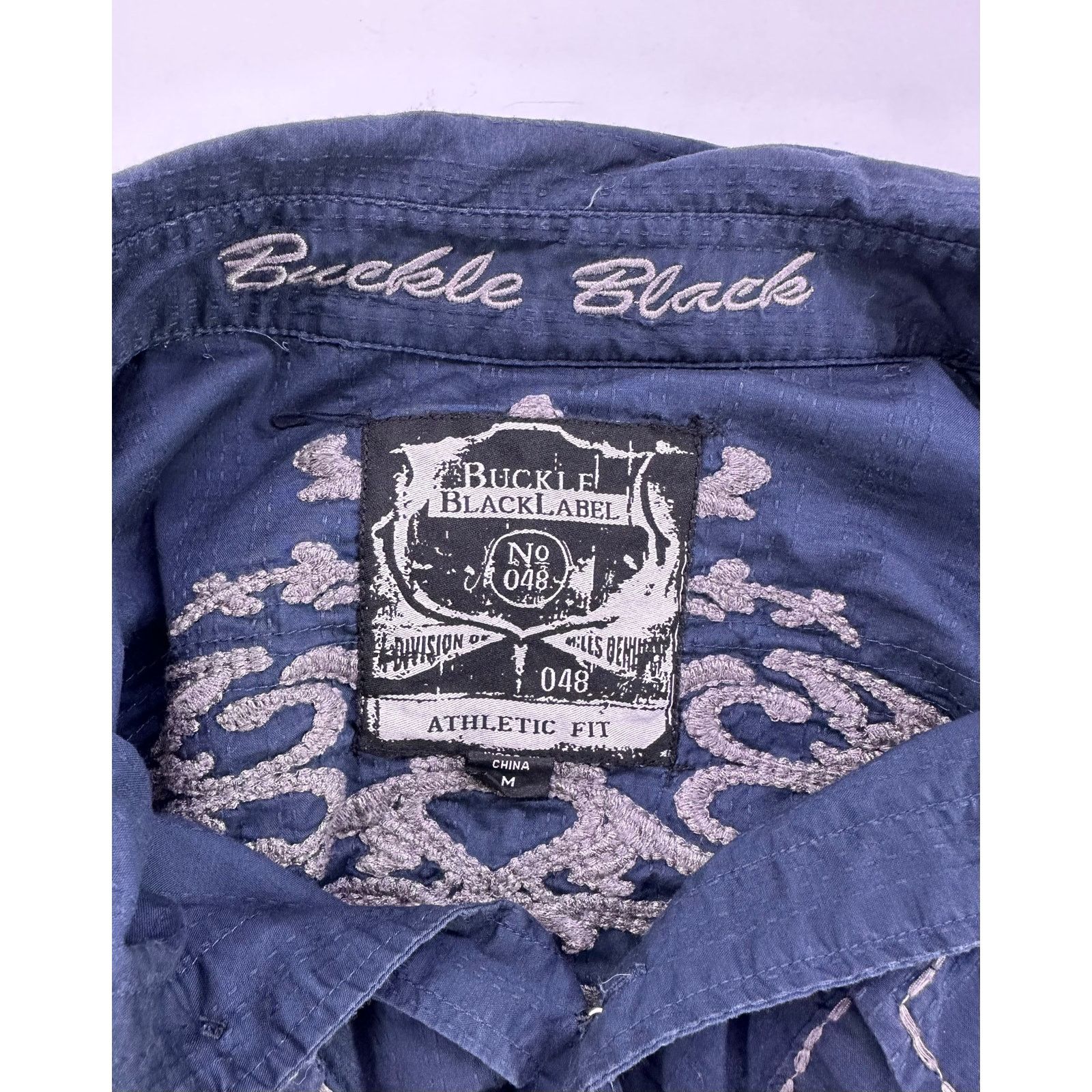 Buckle Black BUCKLE BLACK LABEL 48 Embroidered shoulder & Back Size M Size US M / EU 48-50 / 2 - 9 Thumbnail