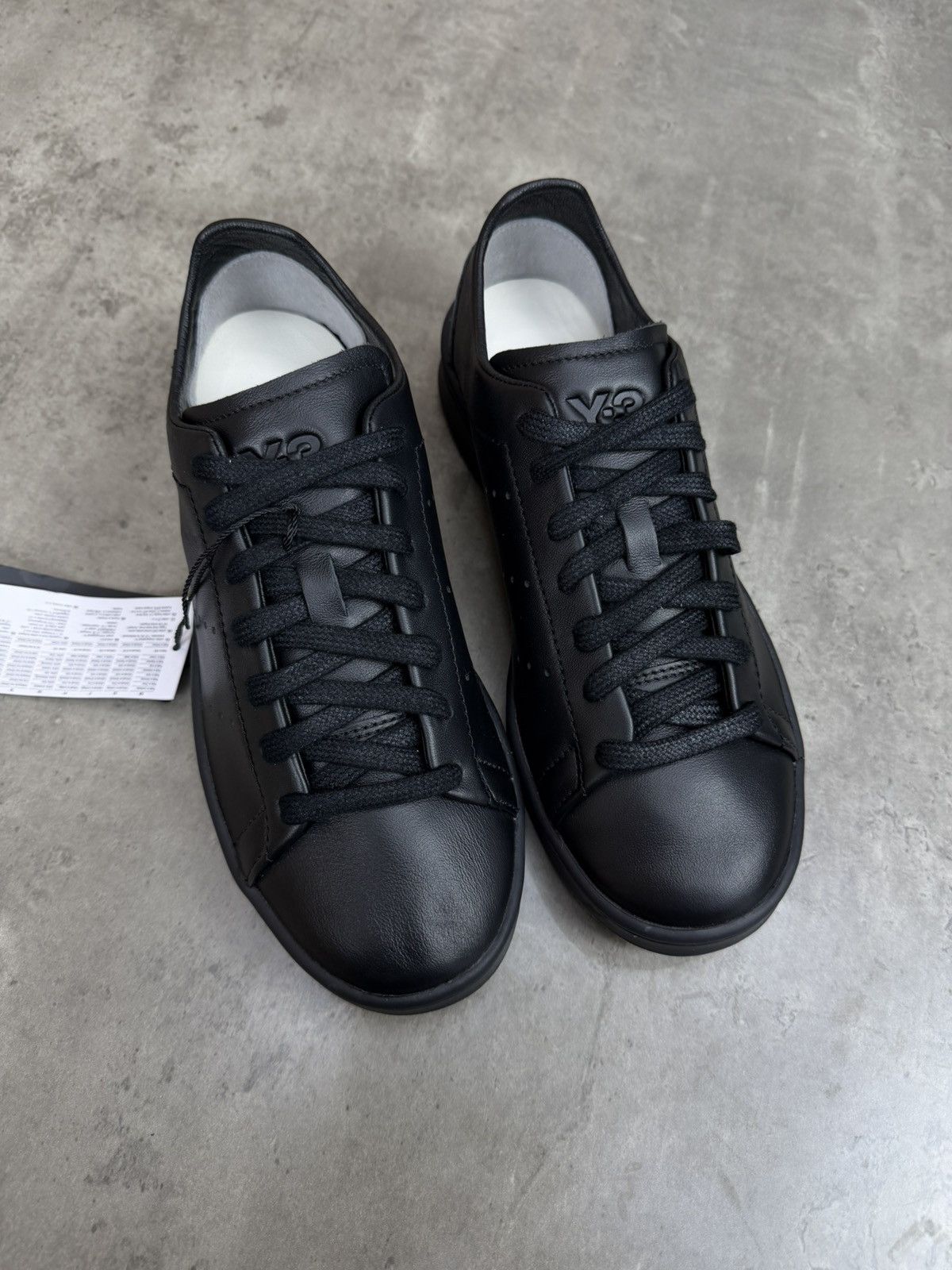 Y-3 Adidas Y-3 Stan Smith Black Size US 6.5 Size US 6.5 / EU 39-40 - 3 Thumbnail