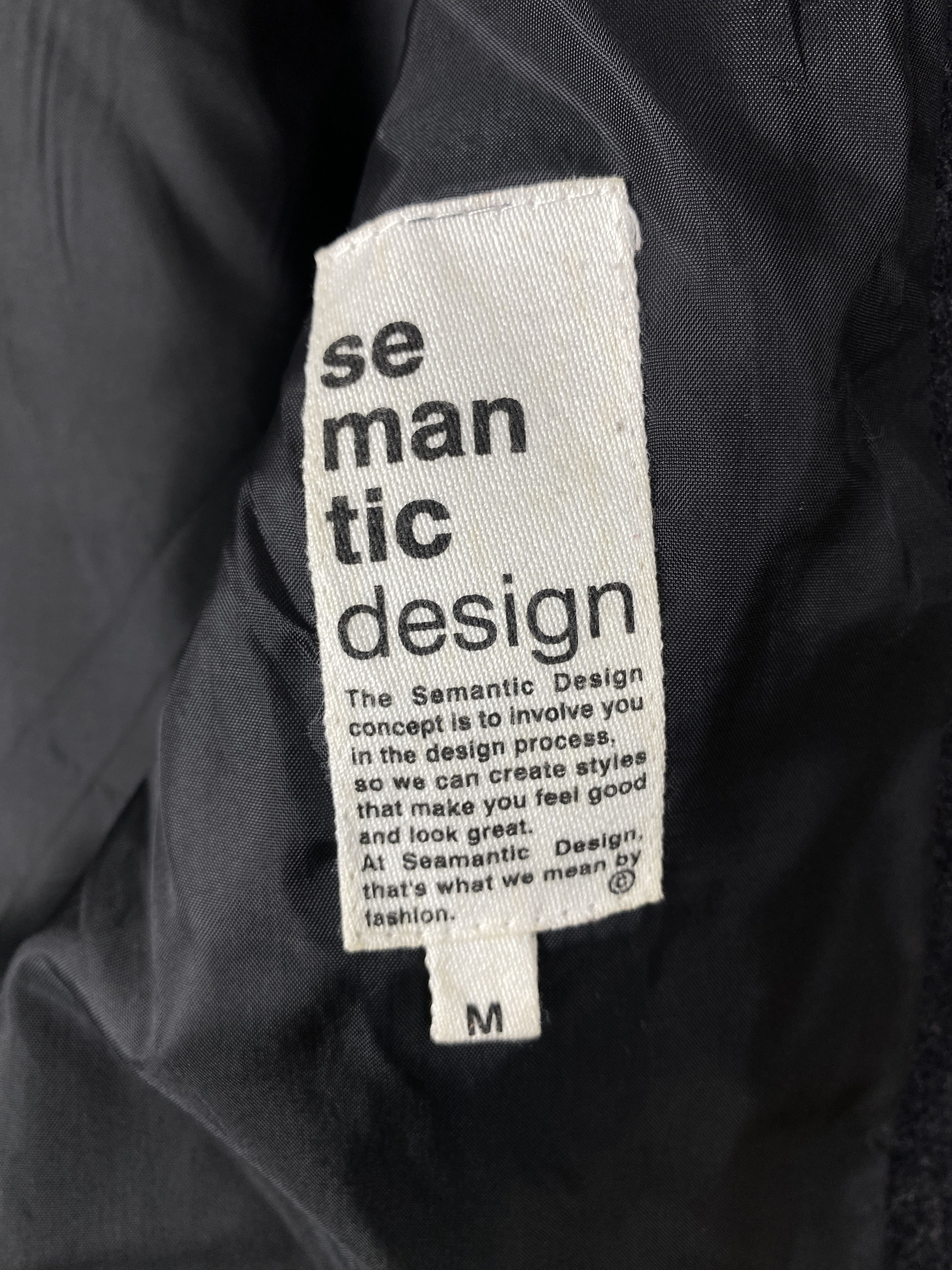 semanticdesign Vintage Semantic Design Hoodie Jacket J2056 Size US S / EU 44-46 / 1 - 9 Thumbnail