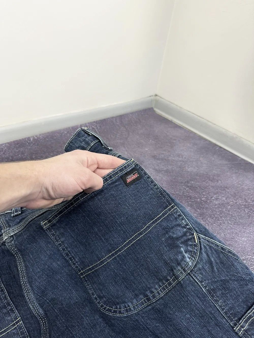 Dickies Vintage Dickies USA Cargo Carpenter Hype Work Pants Jeans Size US 38 / EU 54 - 9 Thumbnail