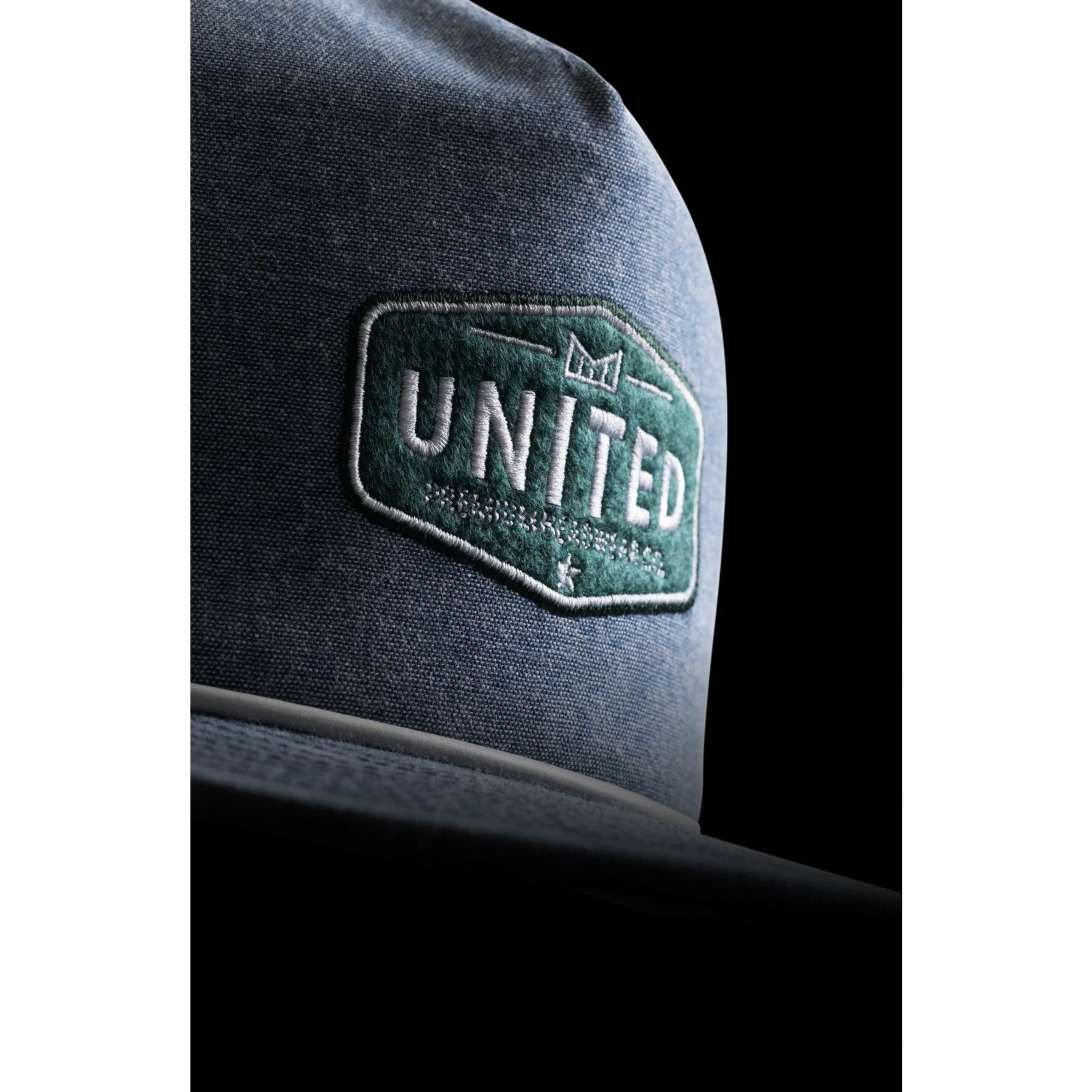 melin Melin Coronado Brick Mill “United” Chambray Classic Hat 58cm Size ONE SIZE - 6 Thumbnail