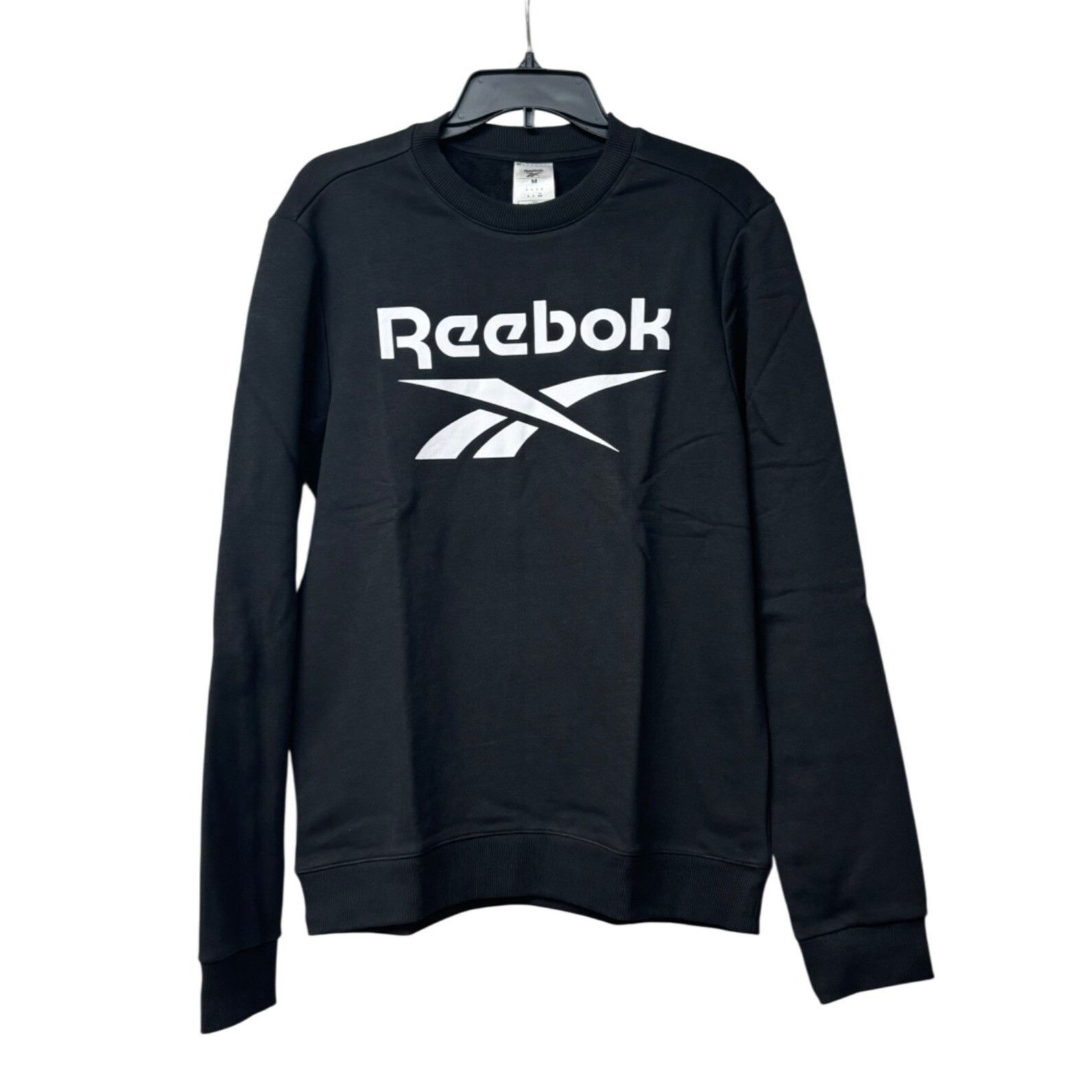 Reebok Reebok Men's Identity Big Logo Crew in Black, Sz. M Size US M / EU 48-50 / 2 - 4 Thumbnail