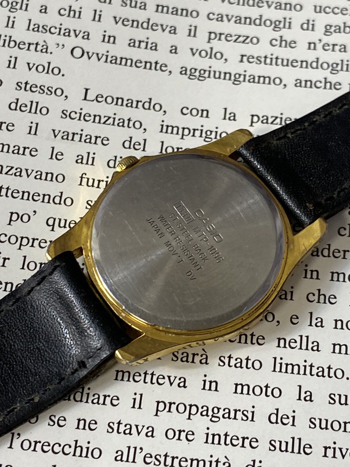 Casio Classic Casio Quartz Watch Gold/Black Size ONE SIZE - 9 Thumbnail